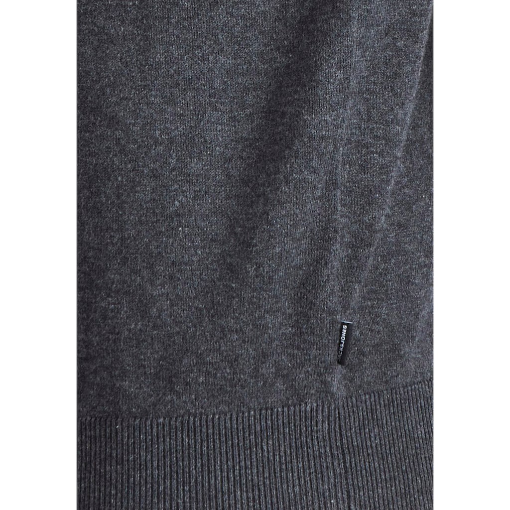 Jack & Jones Rundhalspullover »EMIL KNIT HALF ZIP«