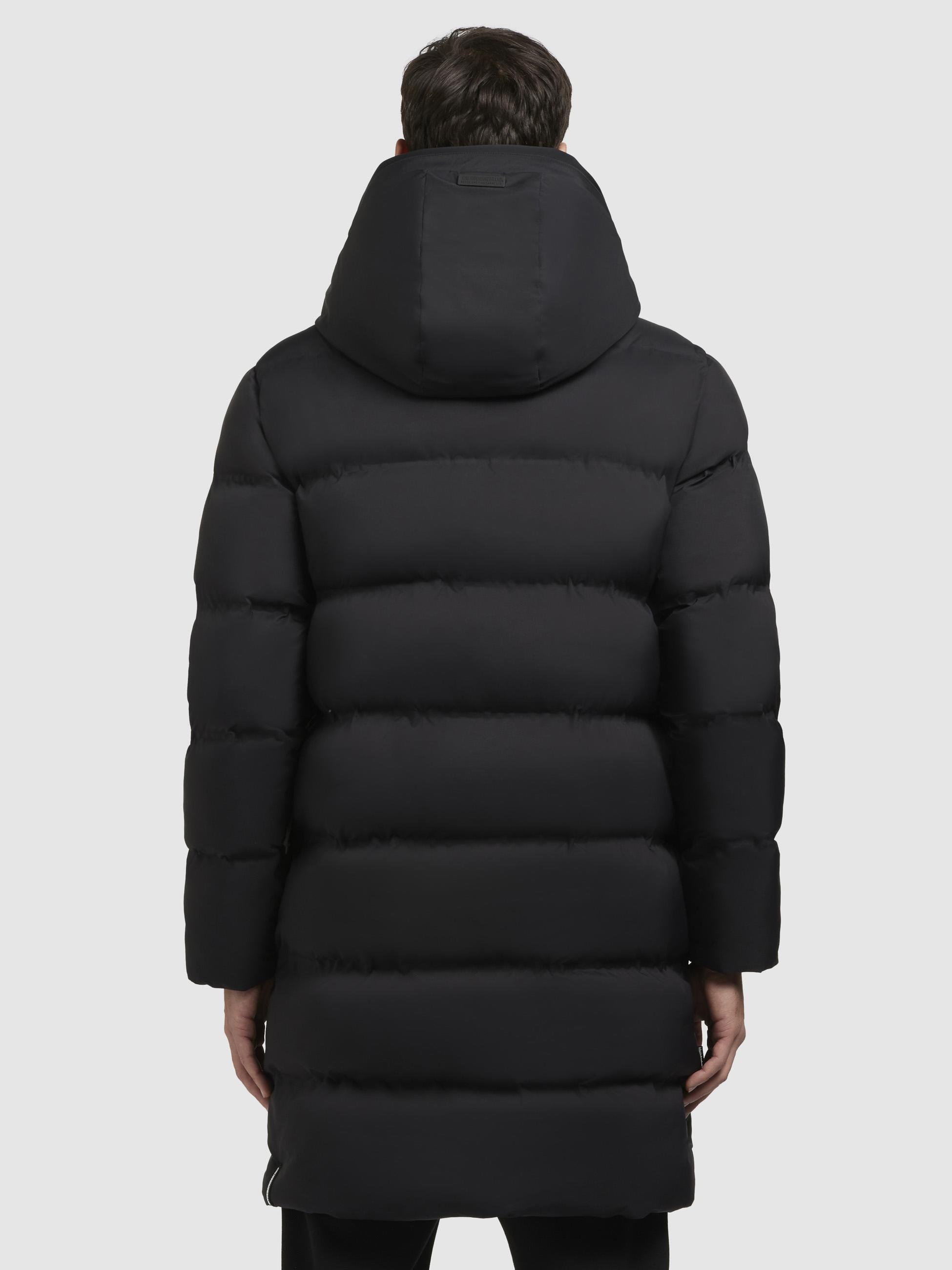 khujo Steppmantel »Steppmantel Caius2-YM«, Stylischer Herren Wintermantel mit Kapuze