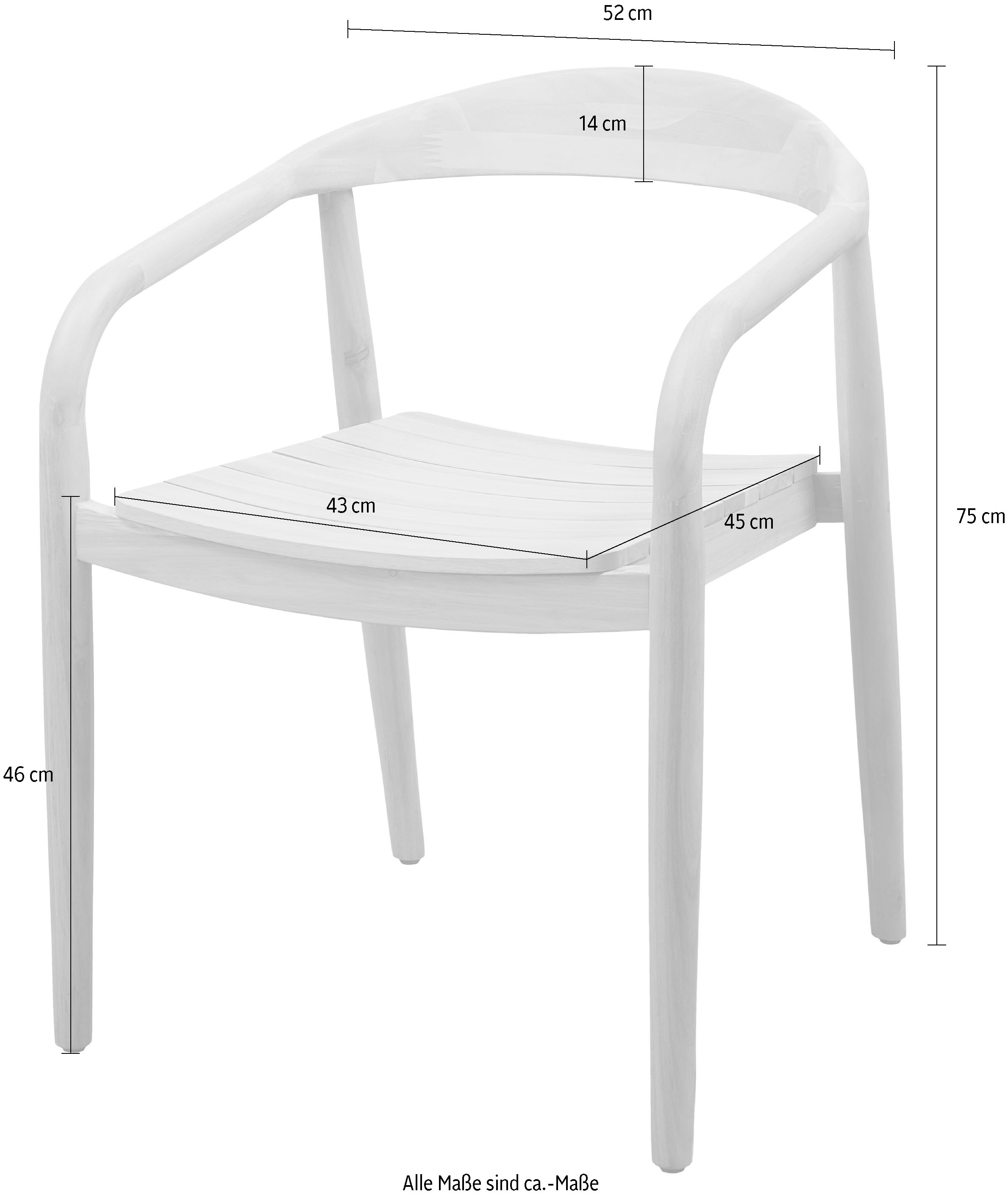 WOOOD Esszimmerstuhl (Set)