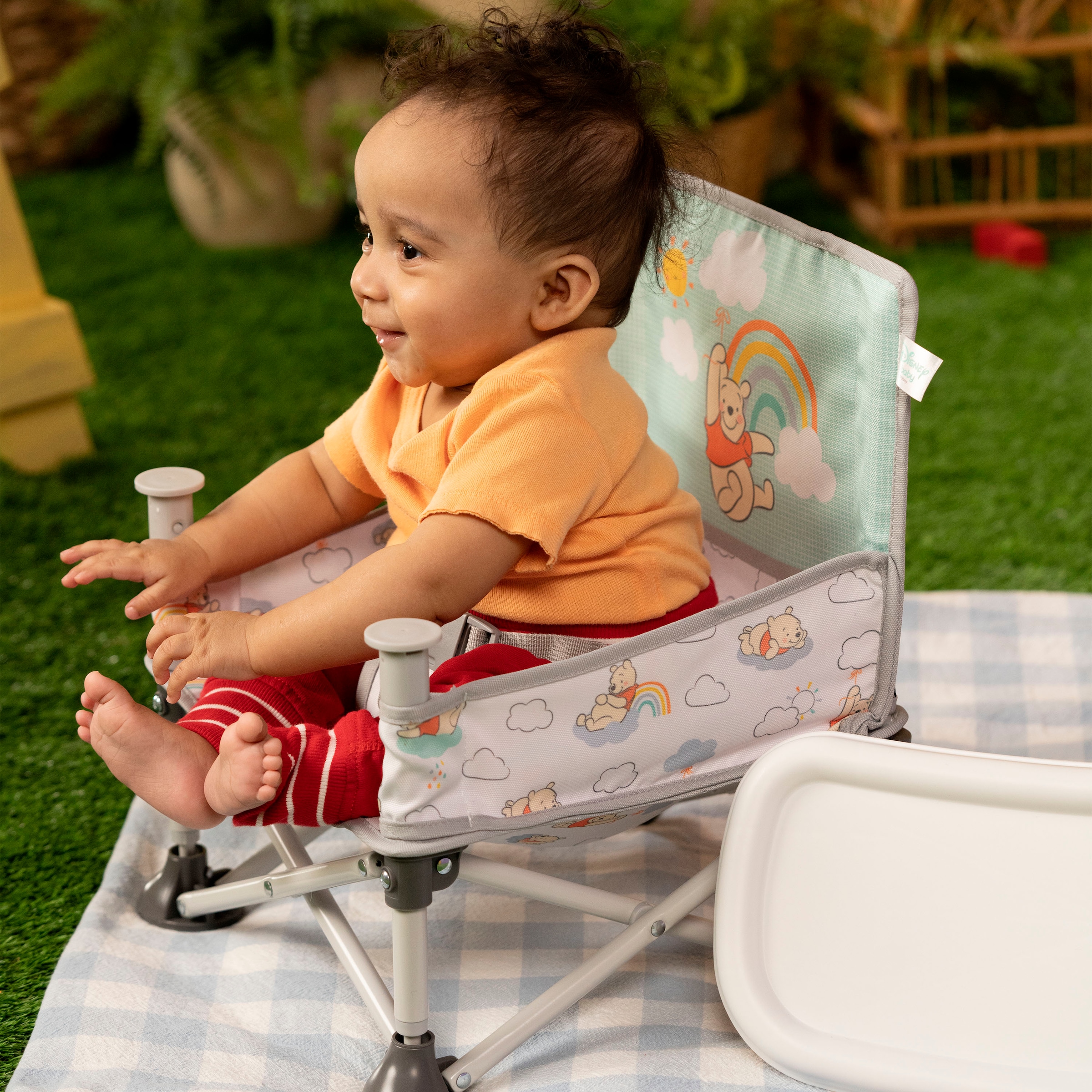 Bright Starts Tischsitz »WINNIE THE POOH Pop ‘N Sit™ Portable Booster Seat«