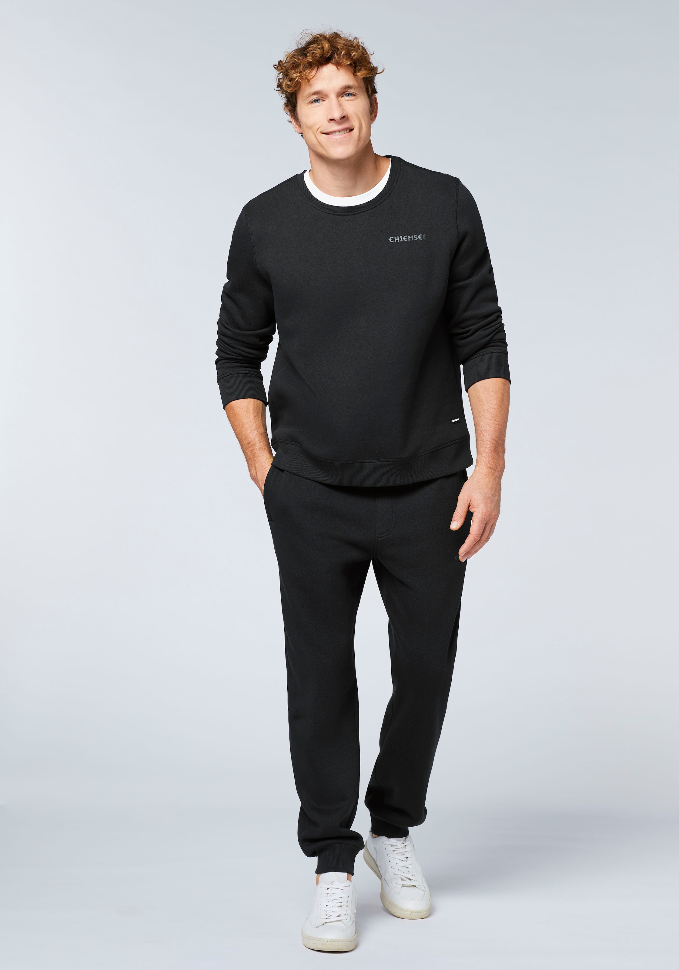 Chiemsee Sweater , - in angenehmer Baumwollmisch-Qualit&auml;t<br />
