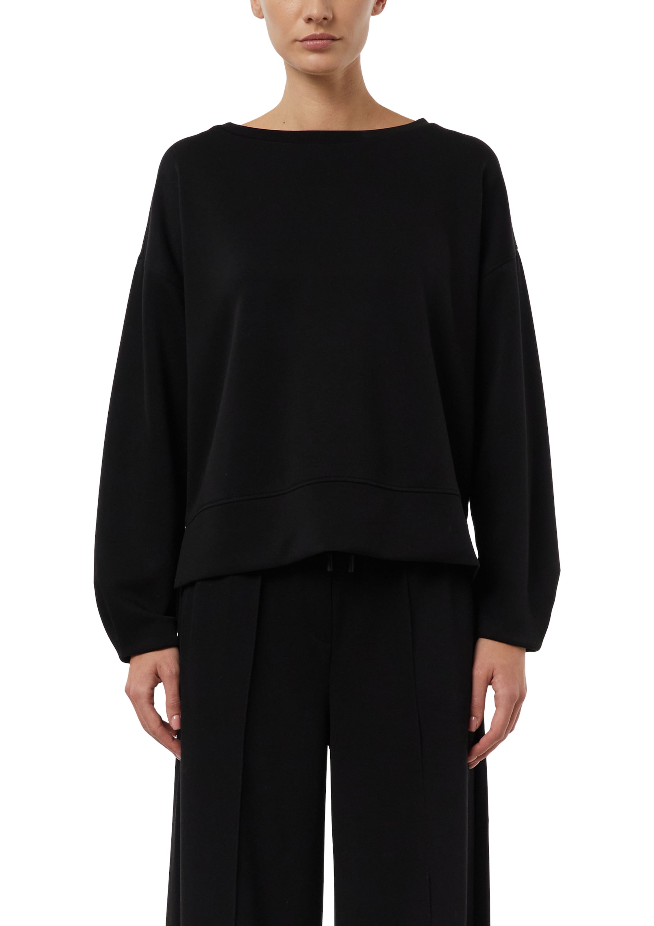 Comma Sweater , unifarben, mit Viskose und Stretch
