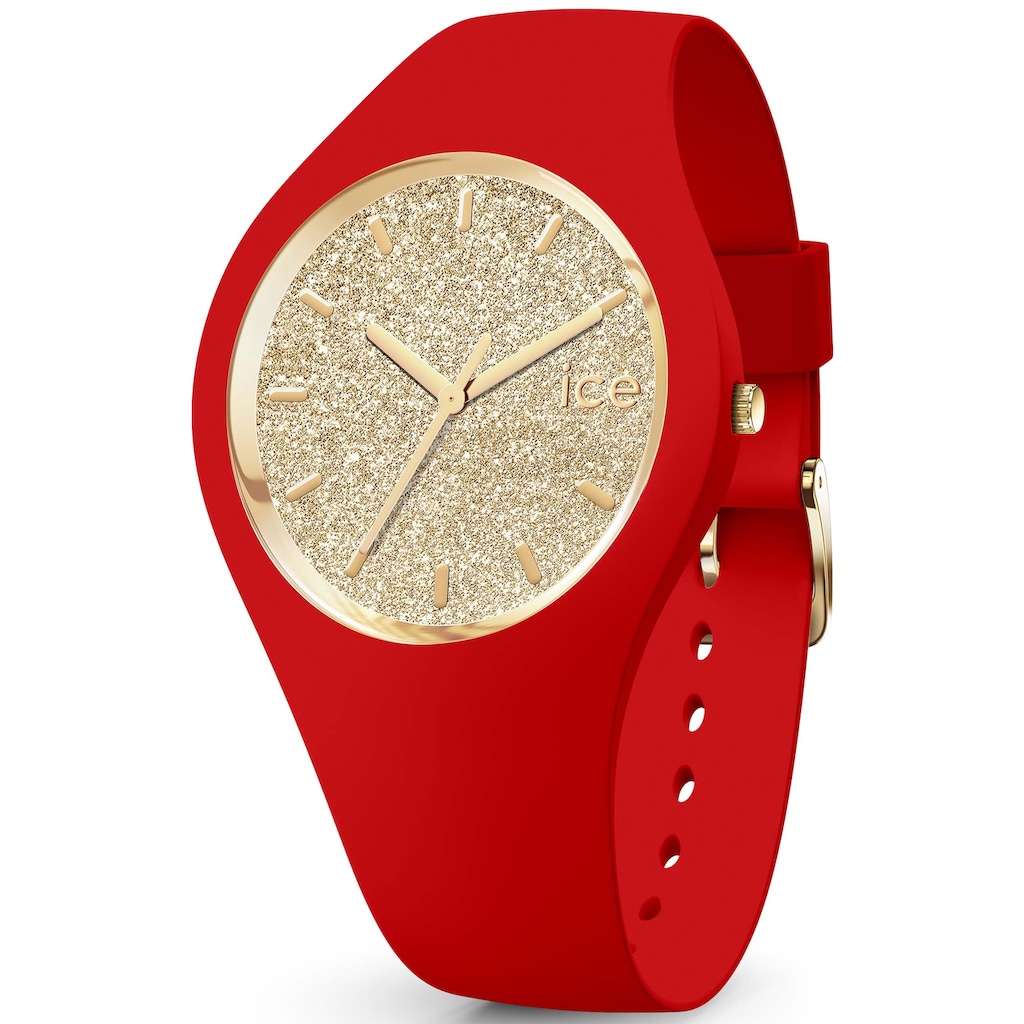 ice-watch Quarzuhr »ICE glitter Red passion M 021080«