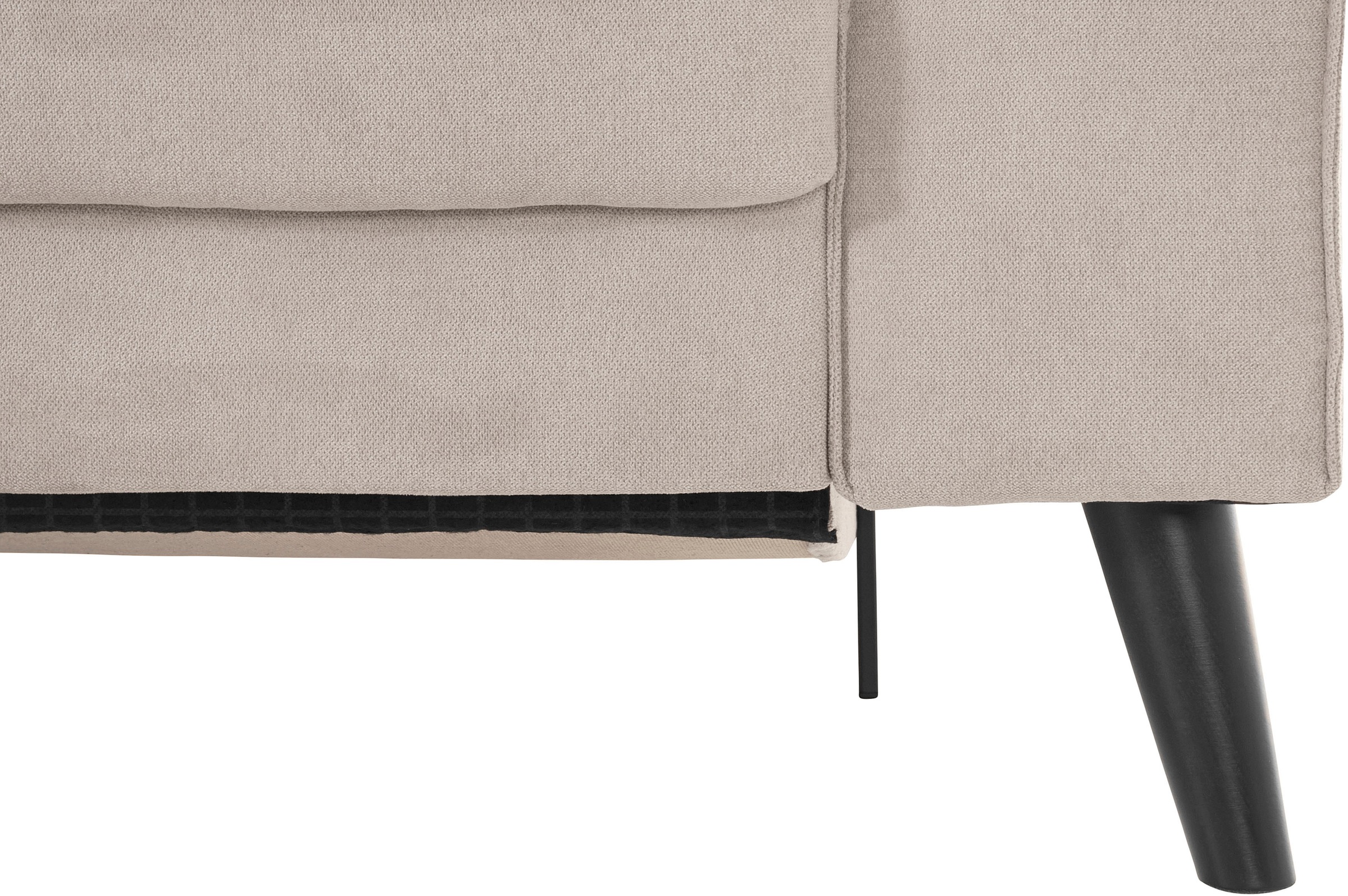 INOSIGN Ecksofa »Lumber Jack, elegant und bequem, Breite 280, hoher Fuß, L-Form«, in moderner Optik