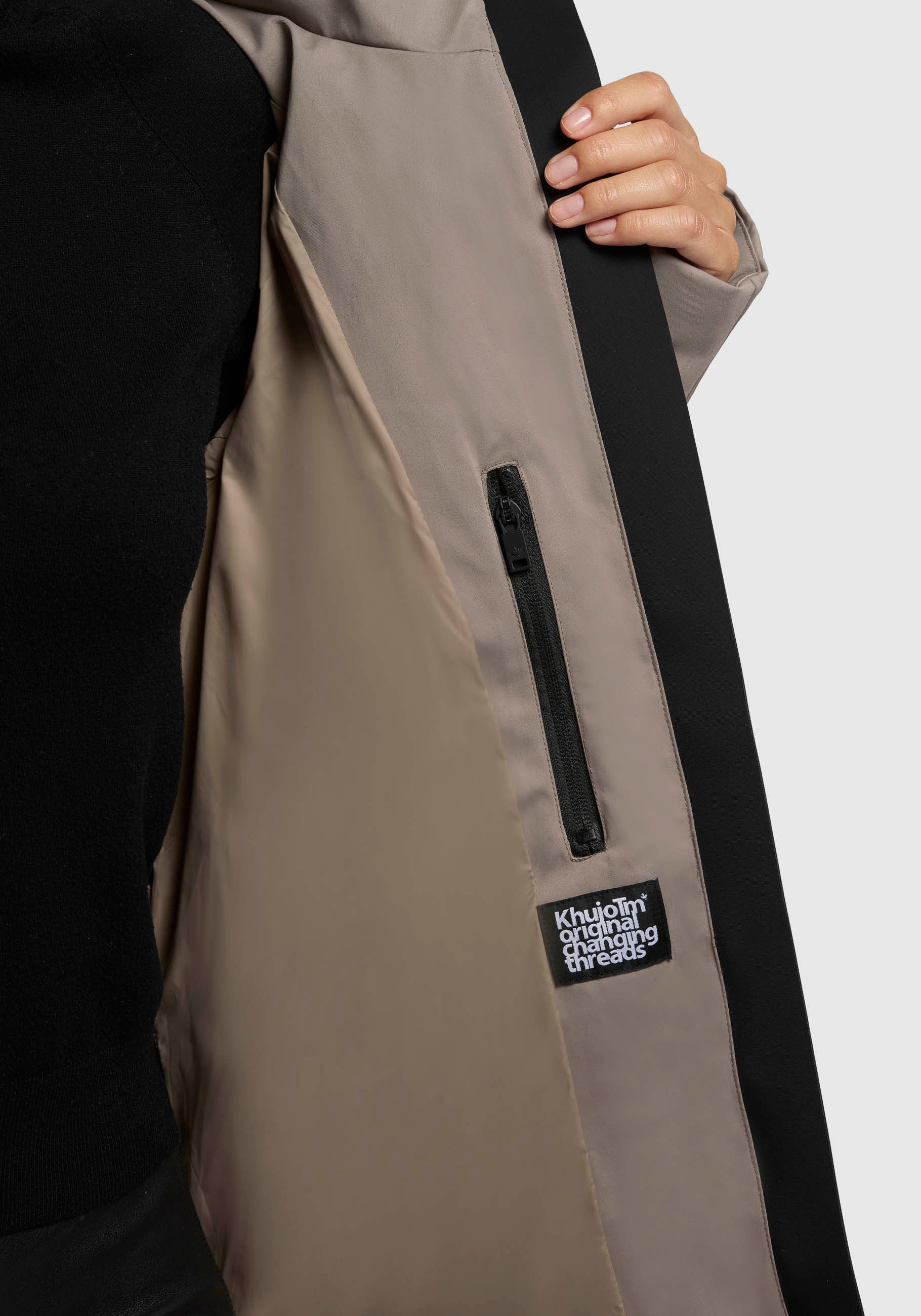 khujo Steppjacke »PALLA«, mit Kapuze