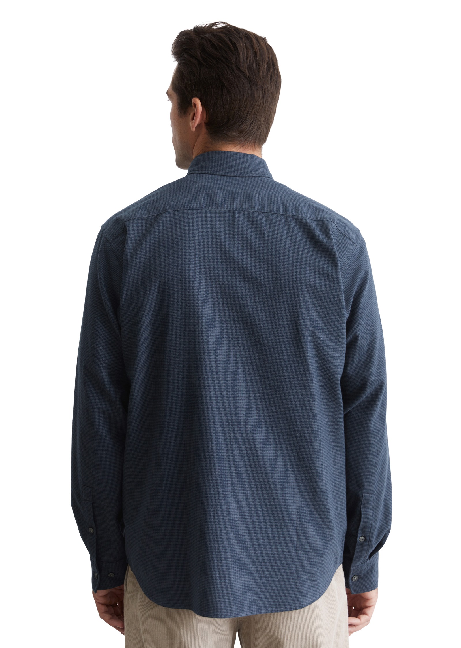 Marc O'Polo Langarmhemd, In softer, leichter Flanell-Qualität