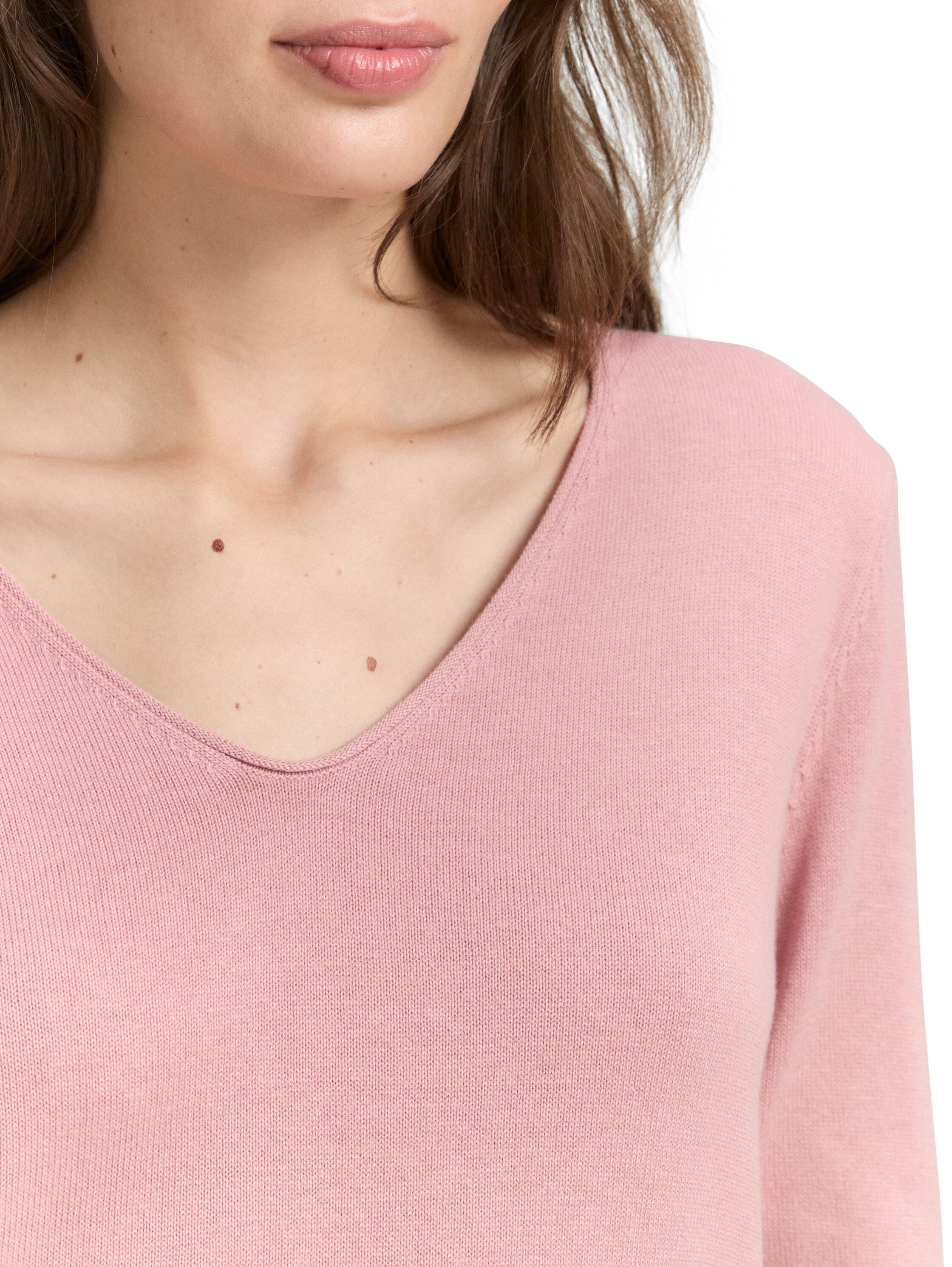 TOM TAILOR V-Ausschnitt-Pullover