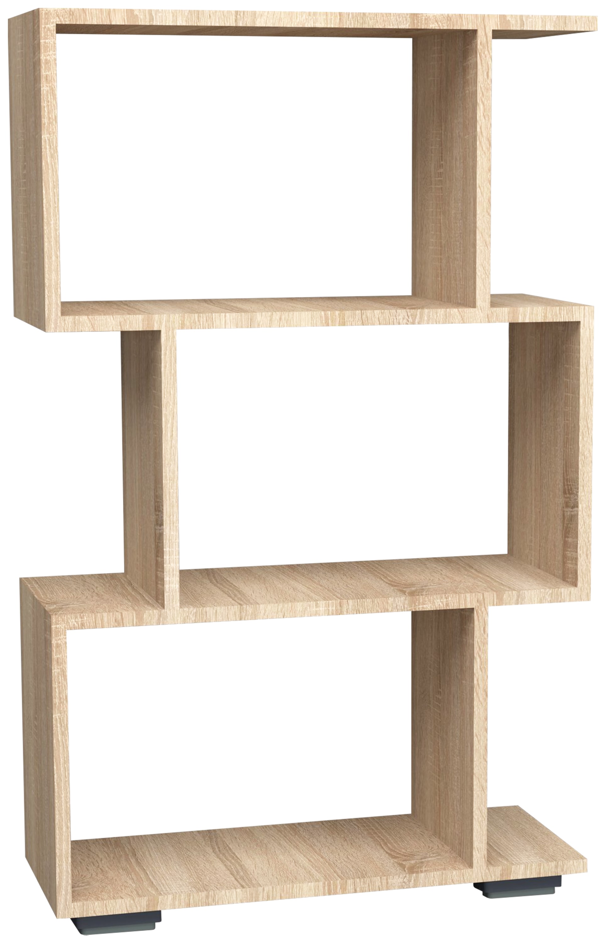 VCM Standregal »Holz Raumteiler Stand Regal Deko Bücher Palusa M« 1 Stk. tlg.