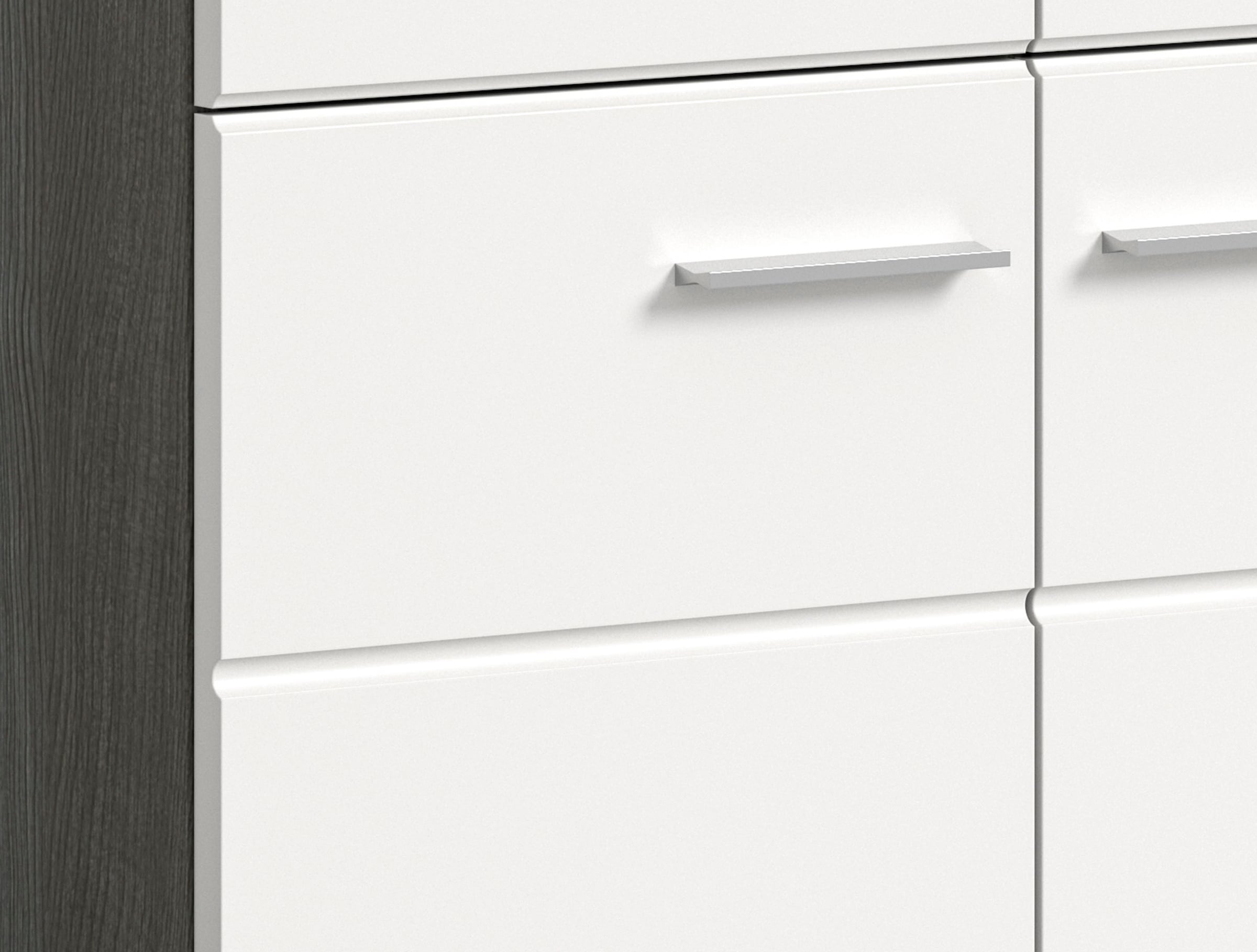 INOSIGN Sitzbank »Rumba, Breite 80cm, Hochglanz Front, 2 Türen, 2 Einlegeböden, 4 Fächer«, Schuhbank, Schuhschrank, Flurbank, Flurmöbel
