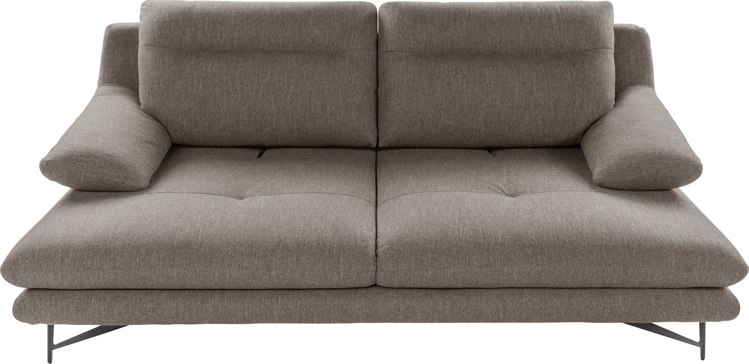 CALIA ITALIA 2-Sitzer »Cezanne, italienisches Designsofa mit erstklassigem Sitzkomfort«, wahlweise mit Sitztiefenverstellung