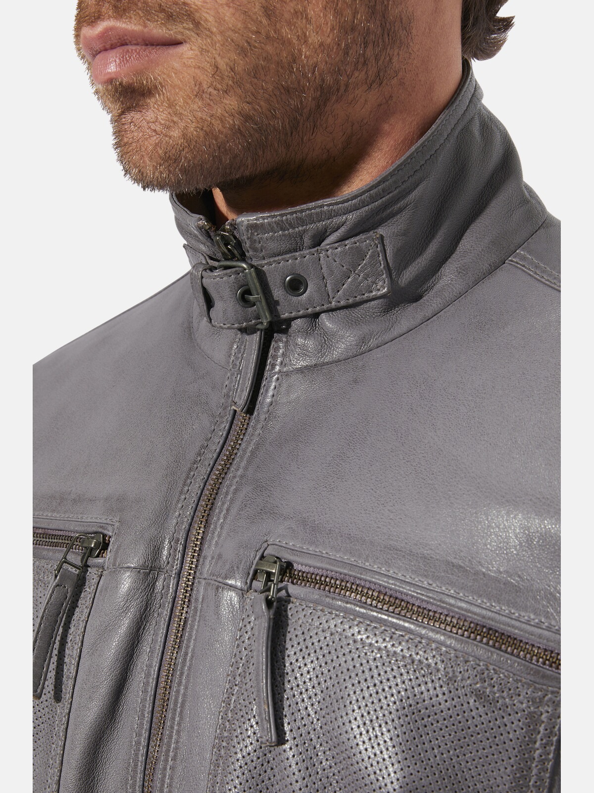 Babista Lederjacke »Lederjacke CORIETTA«, (1 St.), mit sieben praktischen Taschen