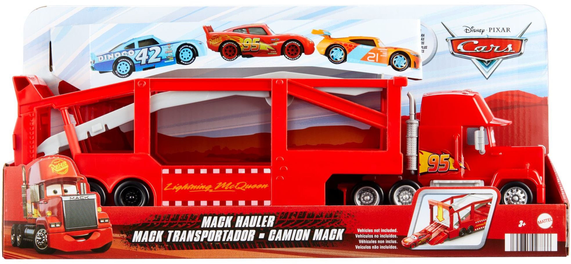 Mattel® Spielzeug-Transporter »Disney Pixar Cars Mack Transporter«