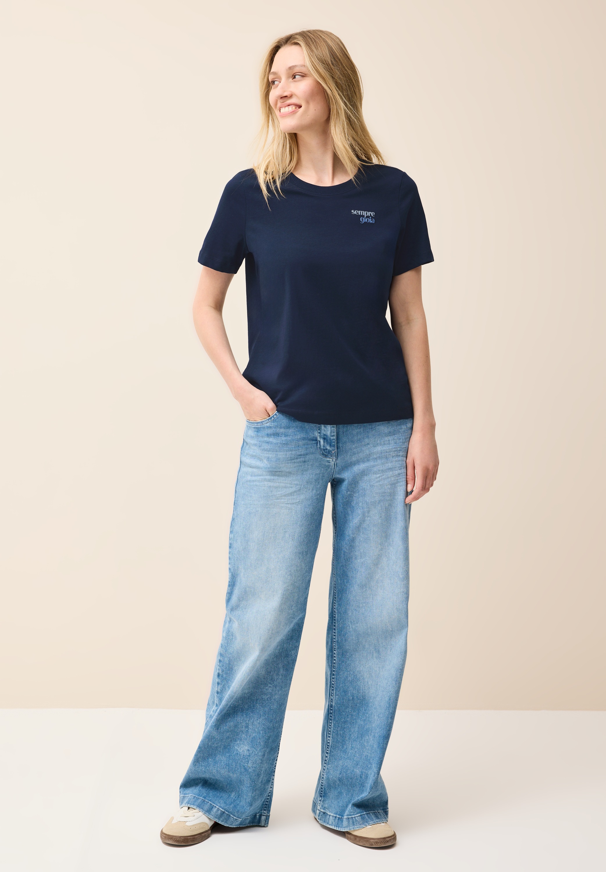 Cecil T-Shirt mit Wording