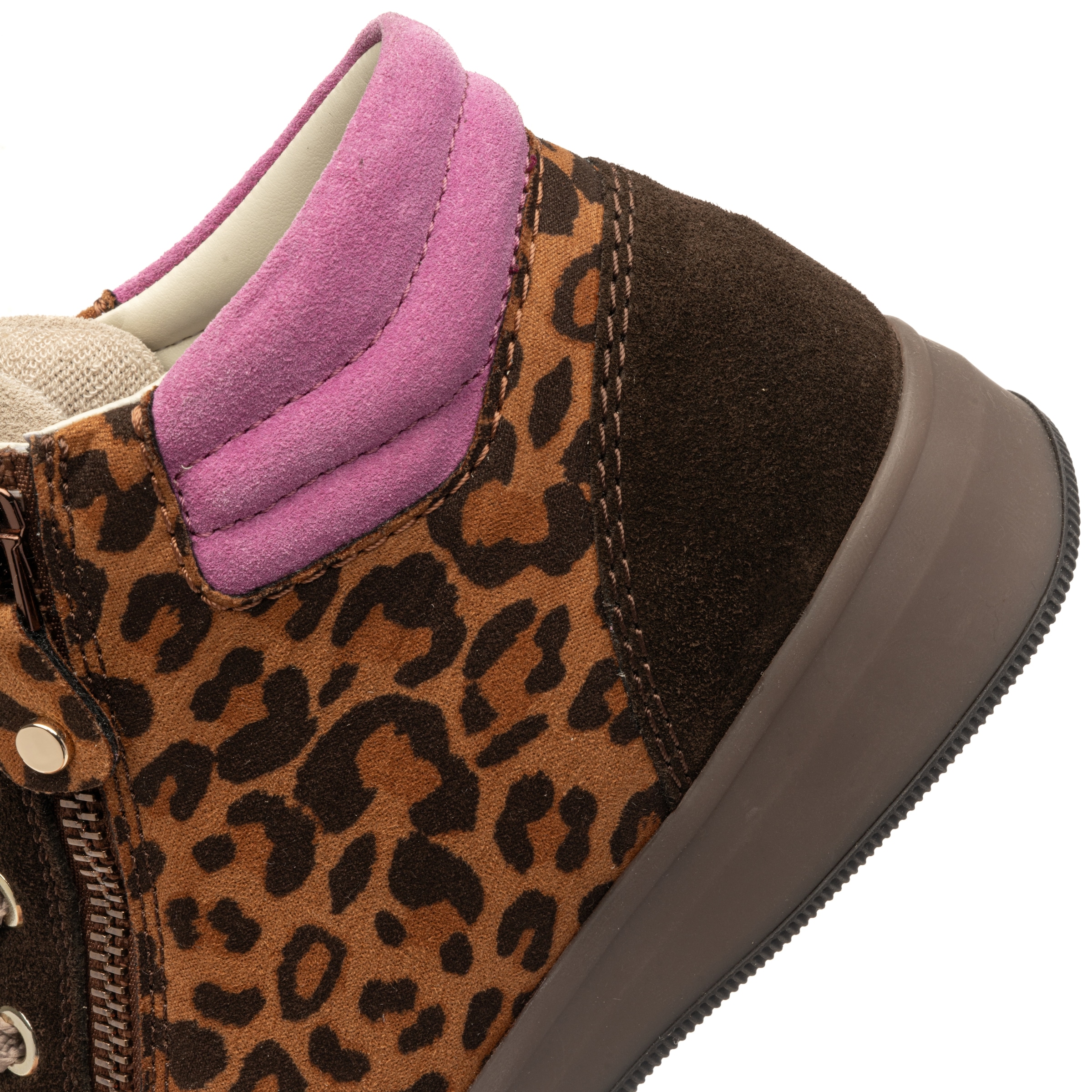 Ara Schnürboots »ROM«  Schnürstiefelette, Herbstboots in Leo-Optik, in Schuhweite G (=weit)