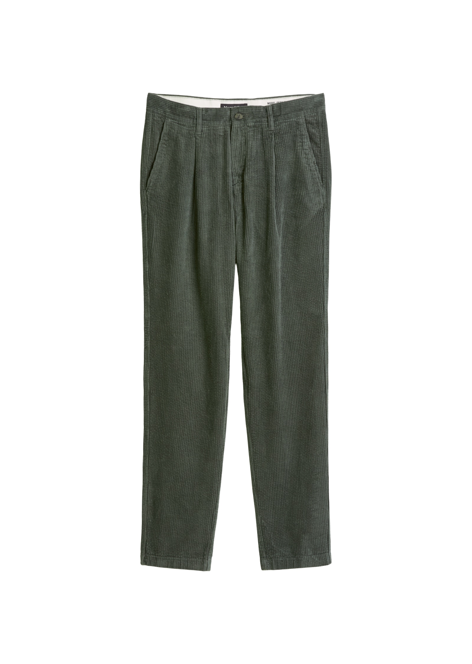 Marc O'Polo Cordhose »Model Osby pleats tapered aus reiner Bio-Baumwolle«