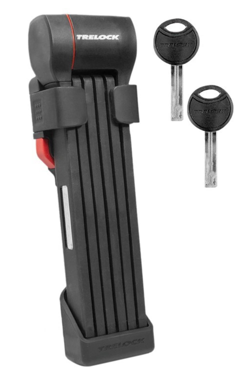 Trelock Faltschloss »Faltschloss FS 480 COPS X-Press Twin, Länge 100cm, schwarz«