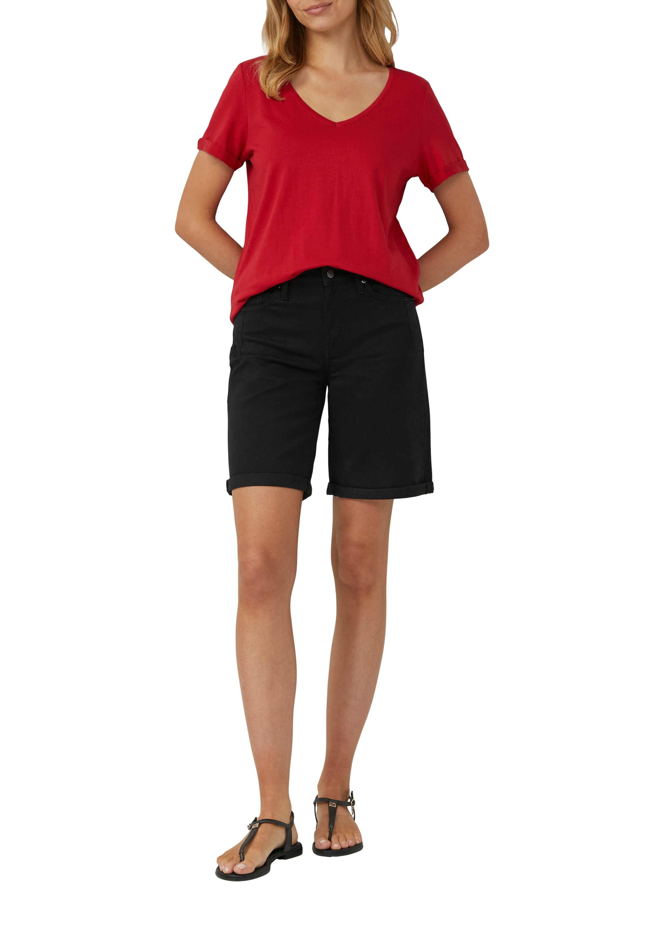 s.Oliver Jeansbermudas, Sommerhose im 5-Pocket-Style