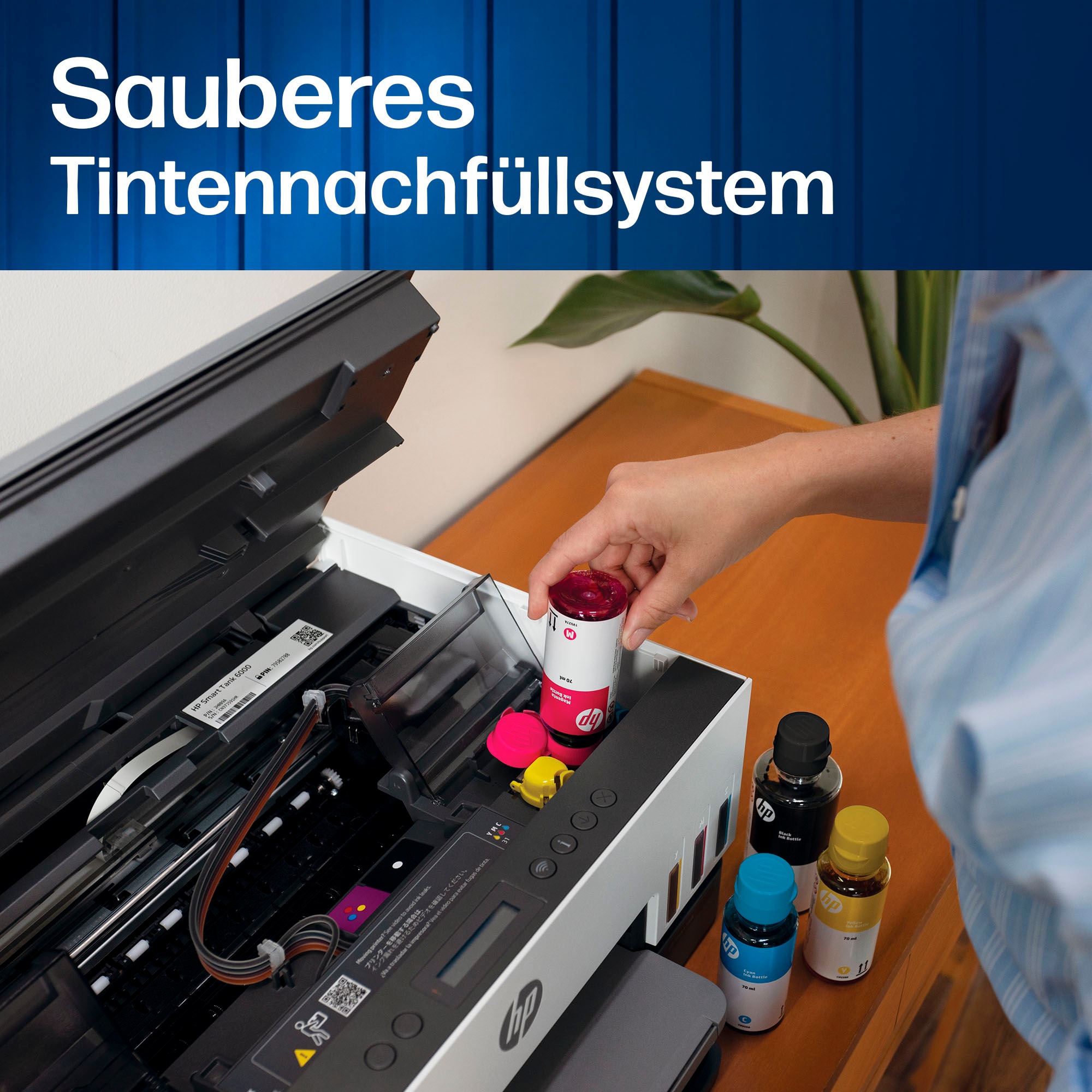 HP Multifunktionsdrucker »Smart Tank 7605« Bis zu 50€ Cashback sichern! Nur bis zum 31.10.2026