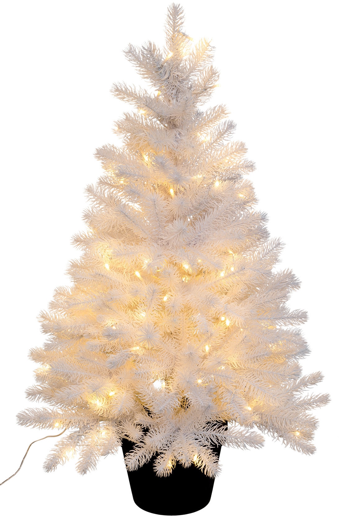 Creativ light Künstlicher Weihnachtsbaum »Weihnachtsdeko, künstlicher  Christbaum, Tannenbaum«, Im Topf günstig online kaufen