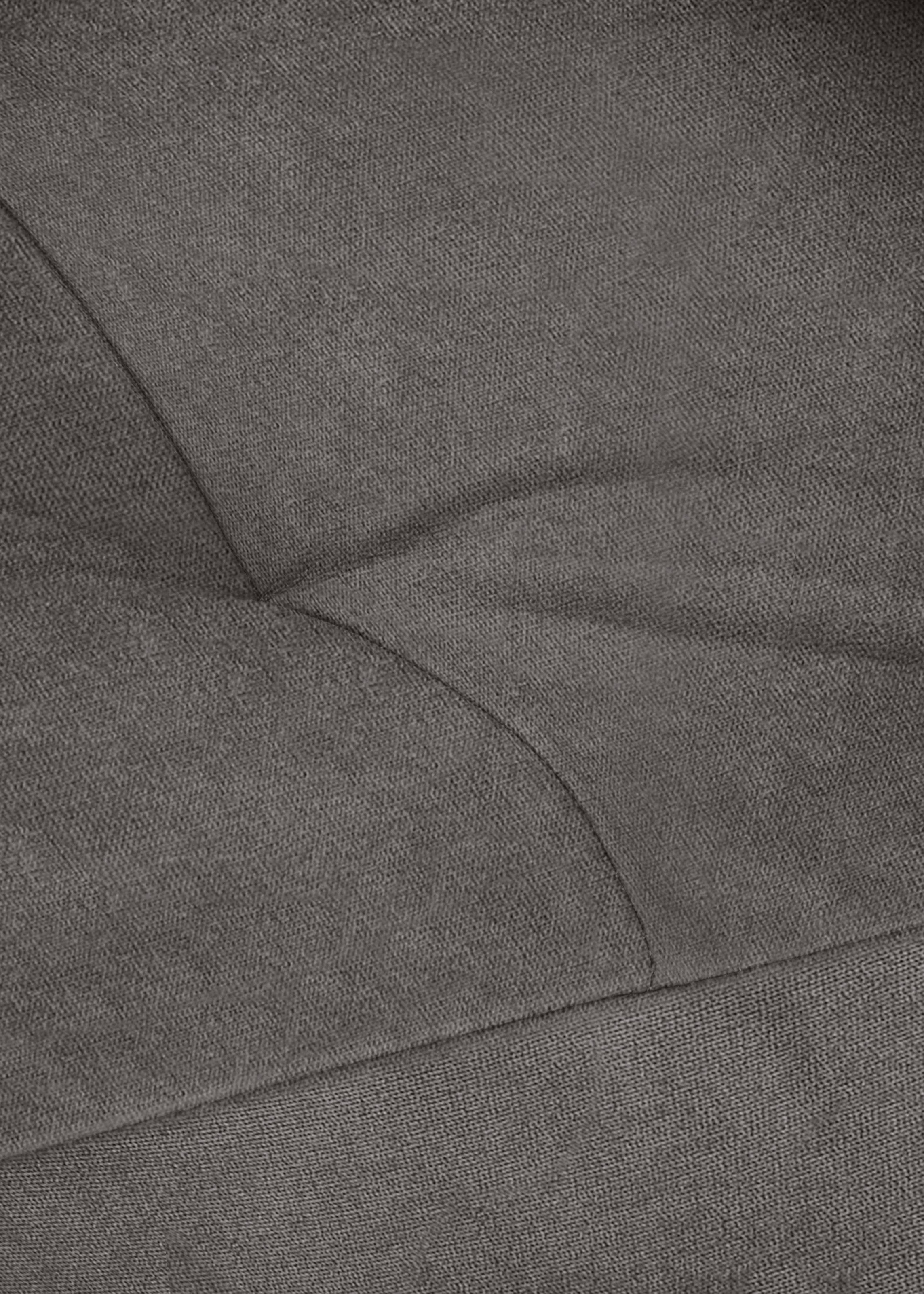 W.SCHILLIG Chaiselongue »softy«, mit dekorativer Heftung im Sitz, Füße schwarz pulverbeschichtet