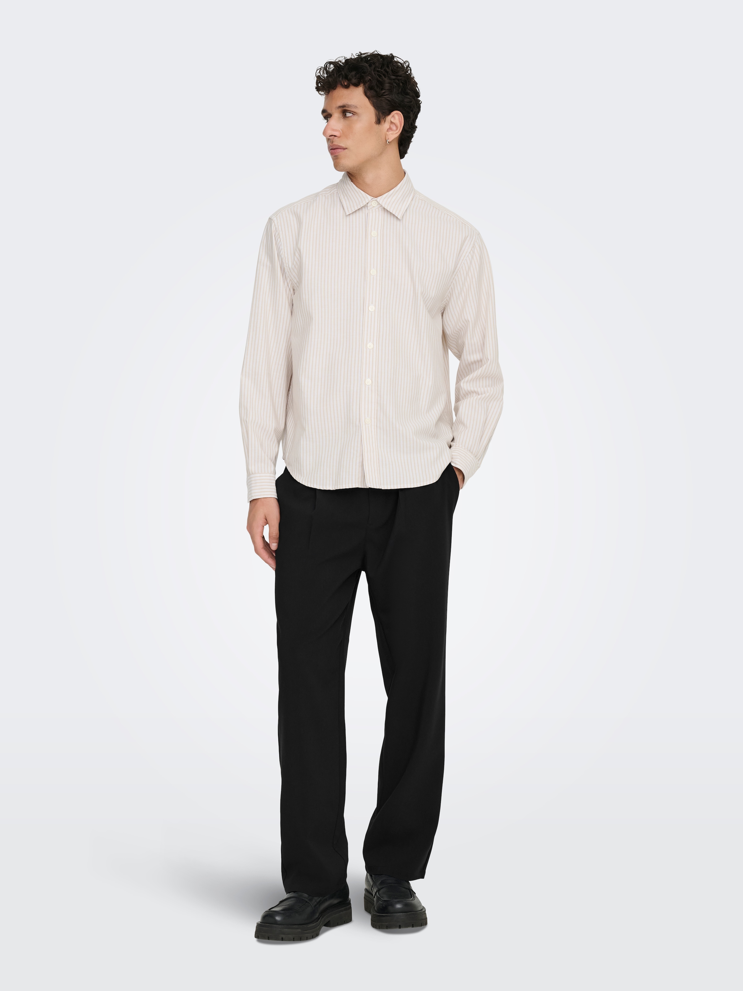 ONLY & SONS Schlupfhose »ONSWILL 0292 LOOSE STRING PANT FRML NOOS«  Materialmix, relaxed fit