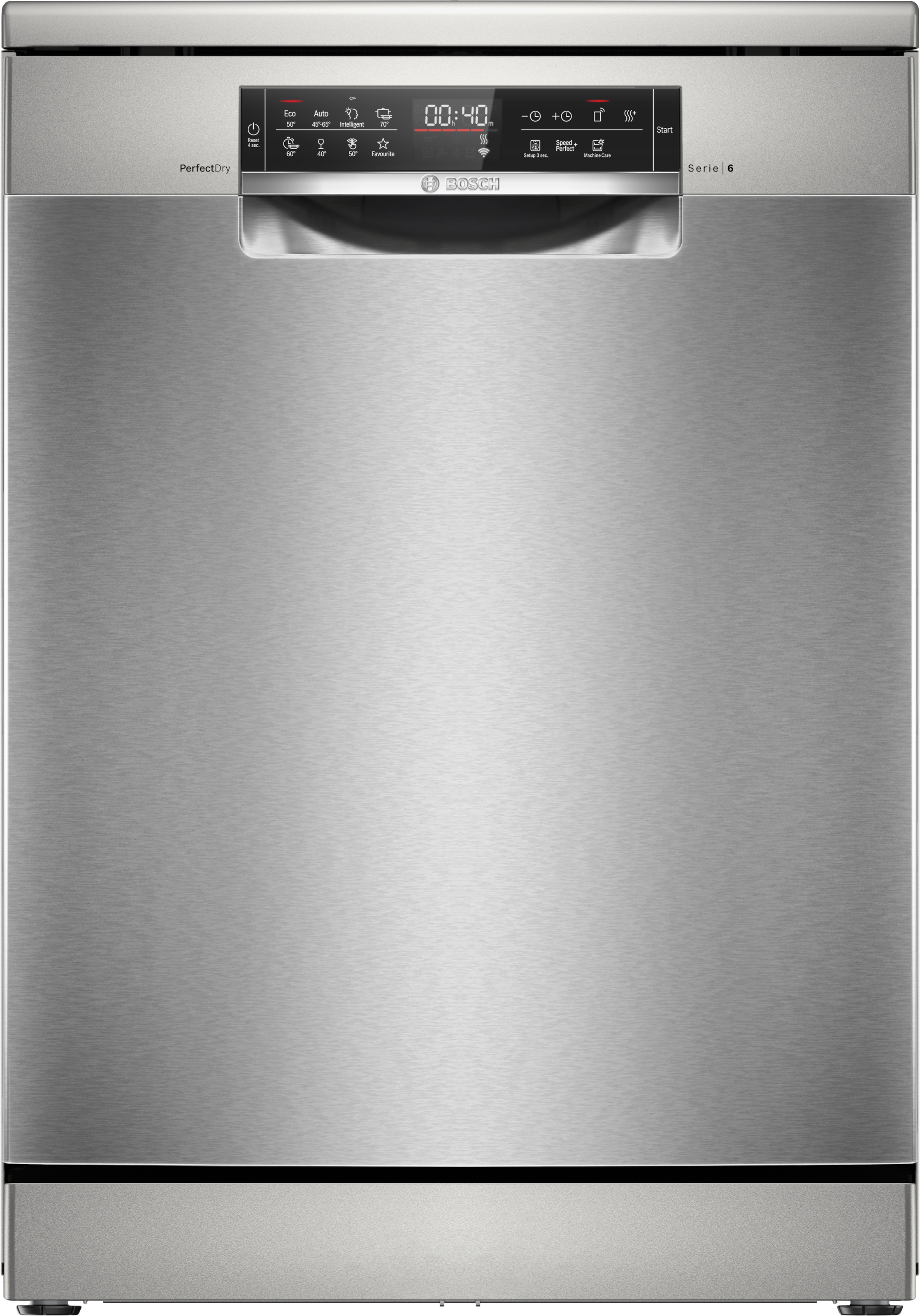 BOSCH Standgeschirrspüler Serie 6 "SMS6ZCI16E" 14 Maßgedecke Made in Germany, flexible Körbe & 3-fach Rack Matic