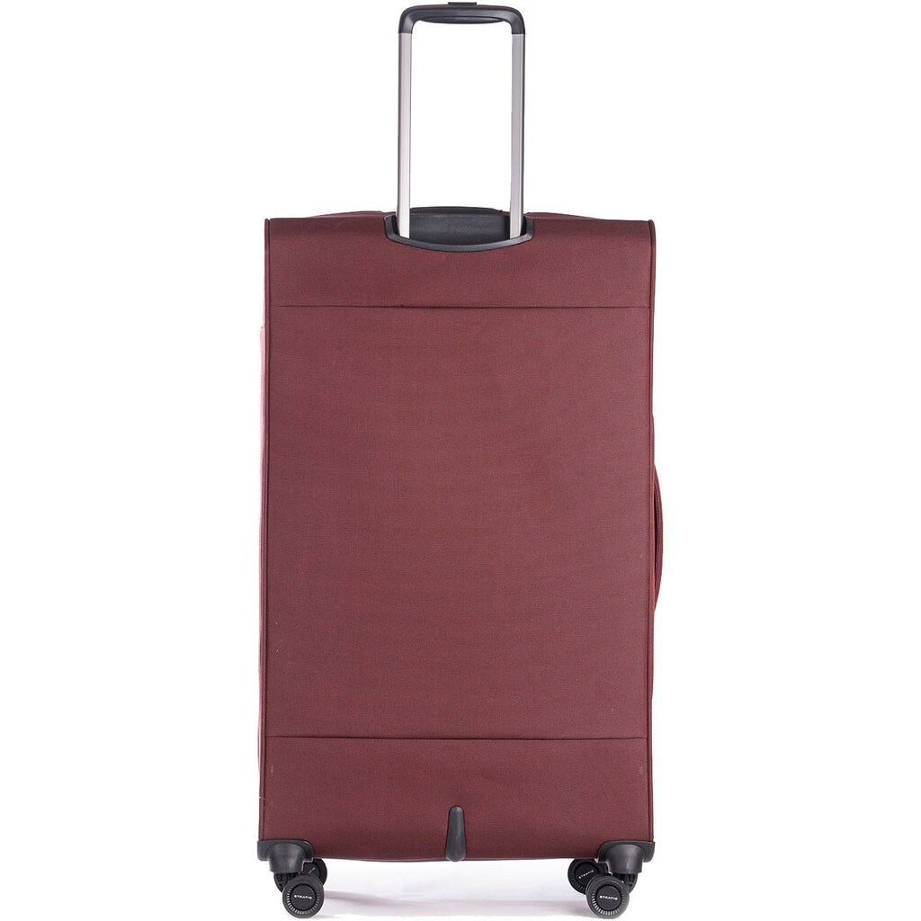 Stratic Weichgepäck-Trolley »Bendigo Light + L, redwine«, 4 Rollen