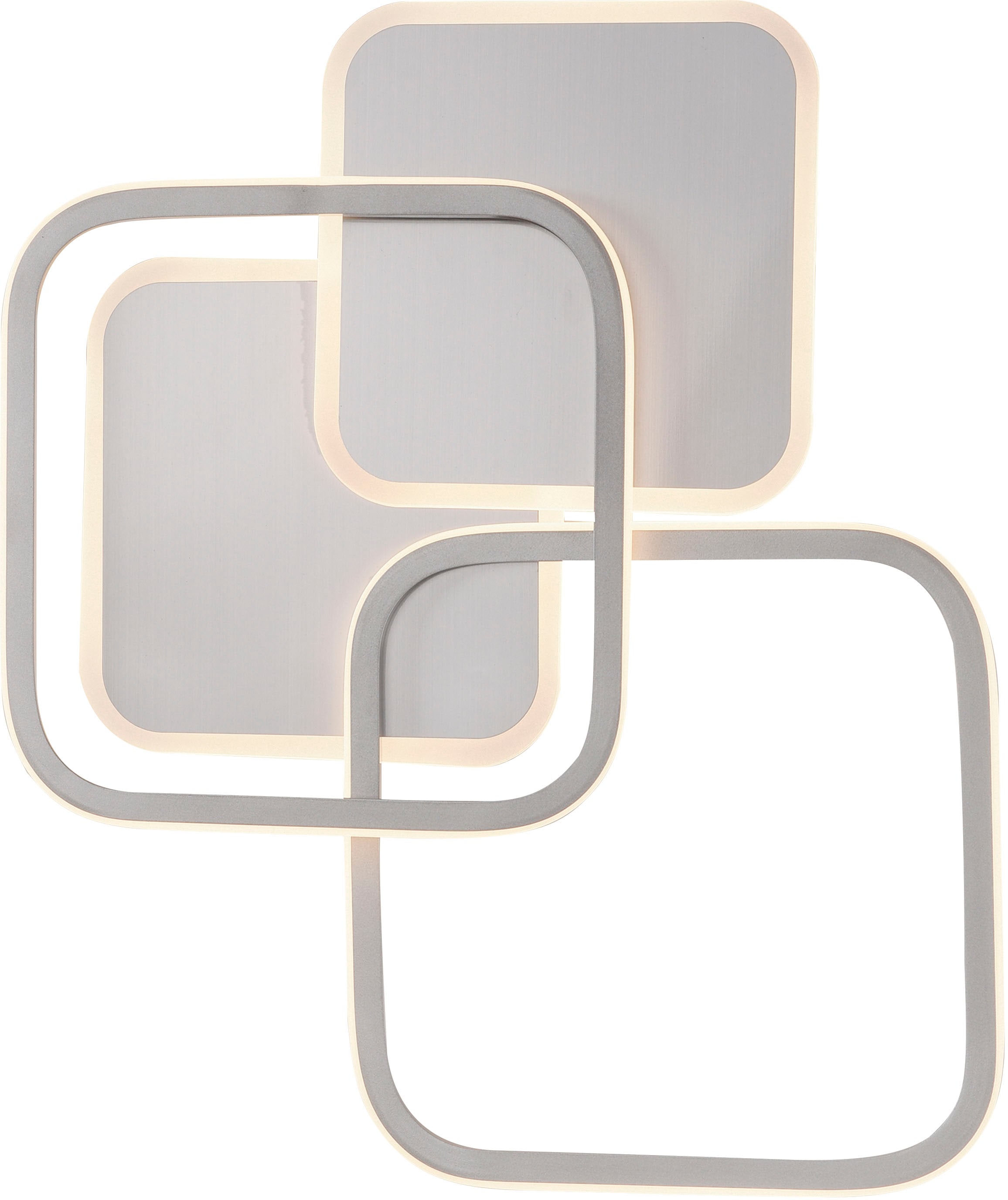 JUST LIGHT Deckenleuchte »SEVENT« LED-Board 1 Stk. Warmweiß LED