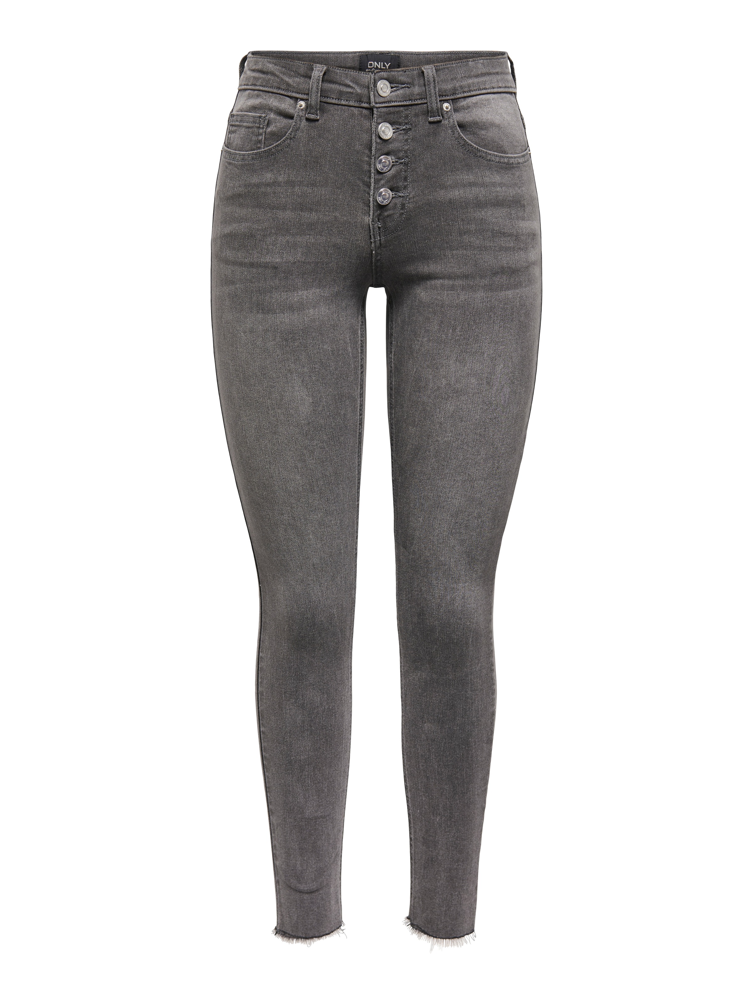 ONLY Skinny-fit-Jeans »ONLMIA MID WAIST BUTTON SK RW ANK BOX«