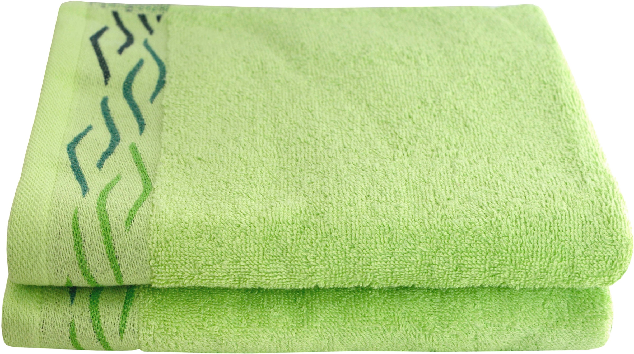 Dyckhoff Handtücher »Wave« mit Jacquard-Bordüre