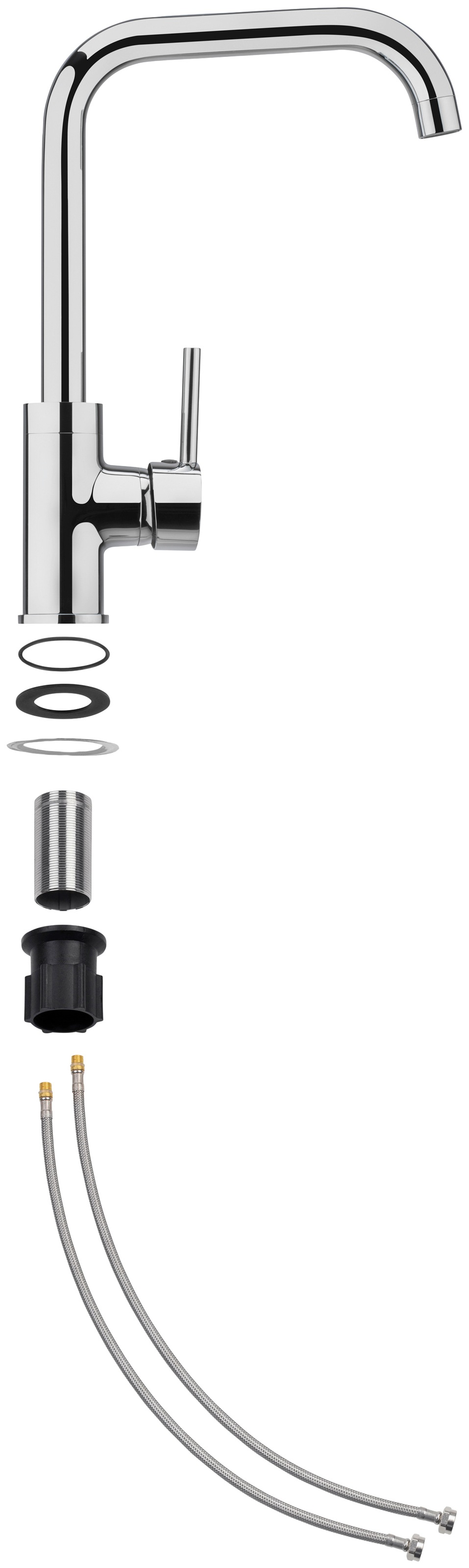 CORNAT Spültischarmatur »Aranda« HD, Messing, verchromt