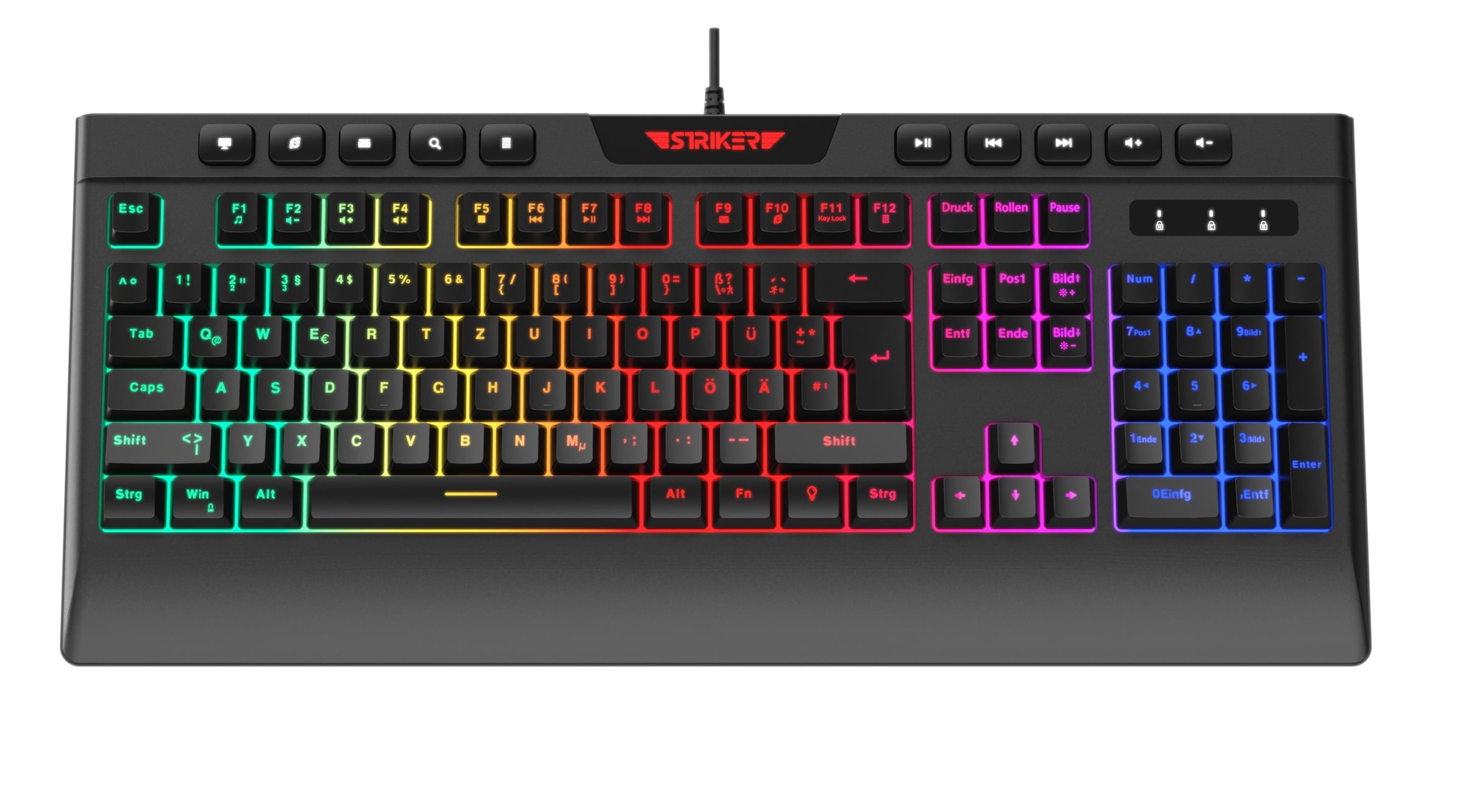 GAMEMAX Gaming-PC »Black Hole 7581 AMD Ryzen 5 7500F RTX 5060 32GB DDR5 1TB SSD« Windows 11, DDR5 RAM