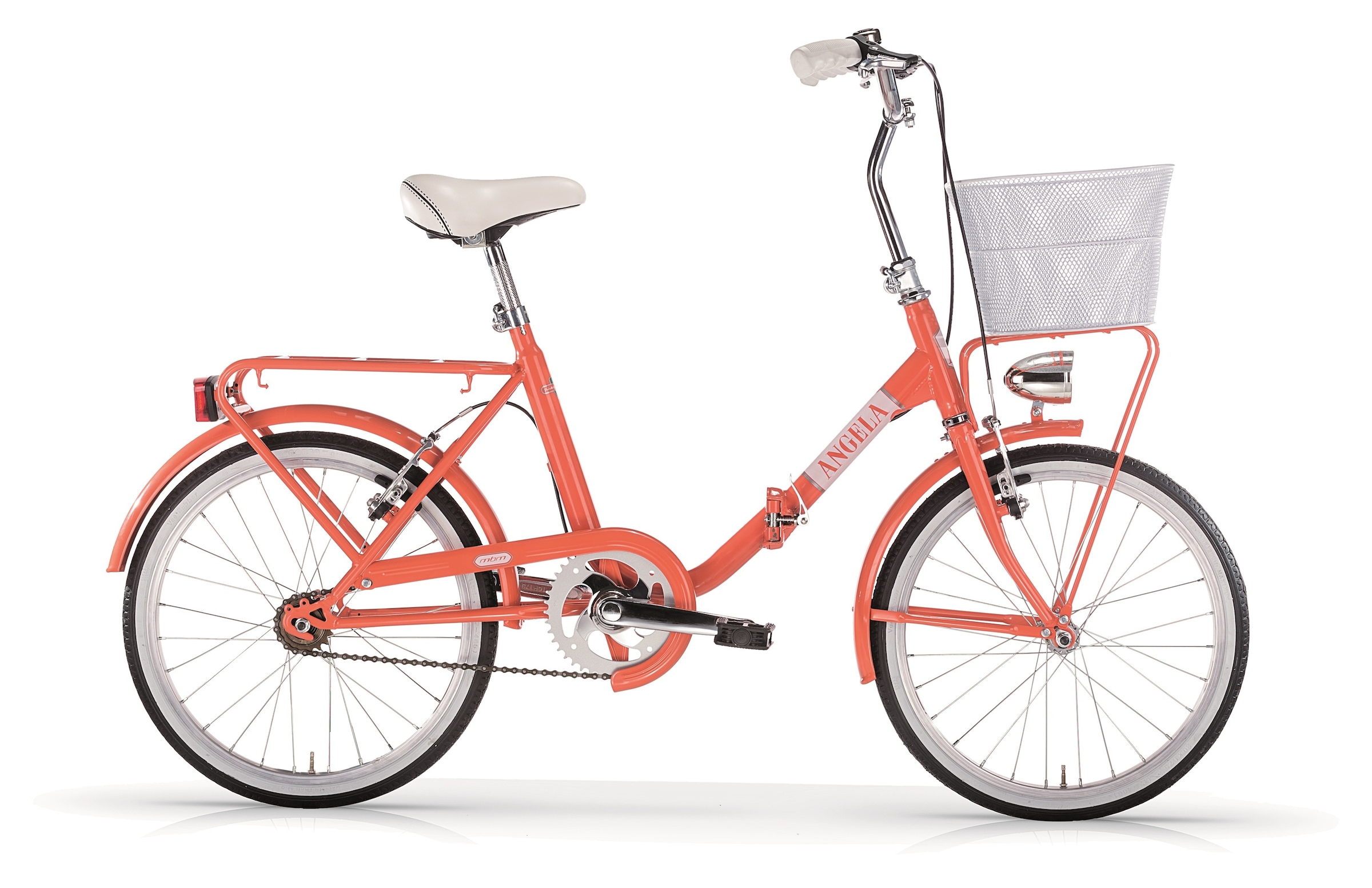 MBM Faltrad »Klapprad 20 Zoll New ANGELA Orange«