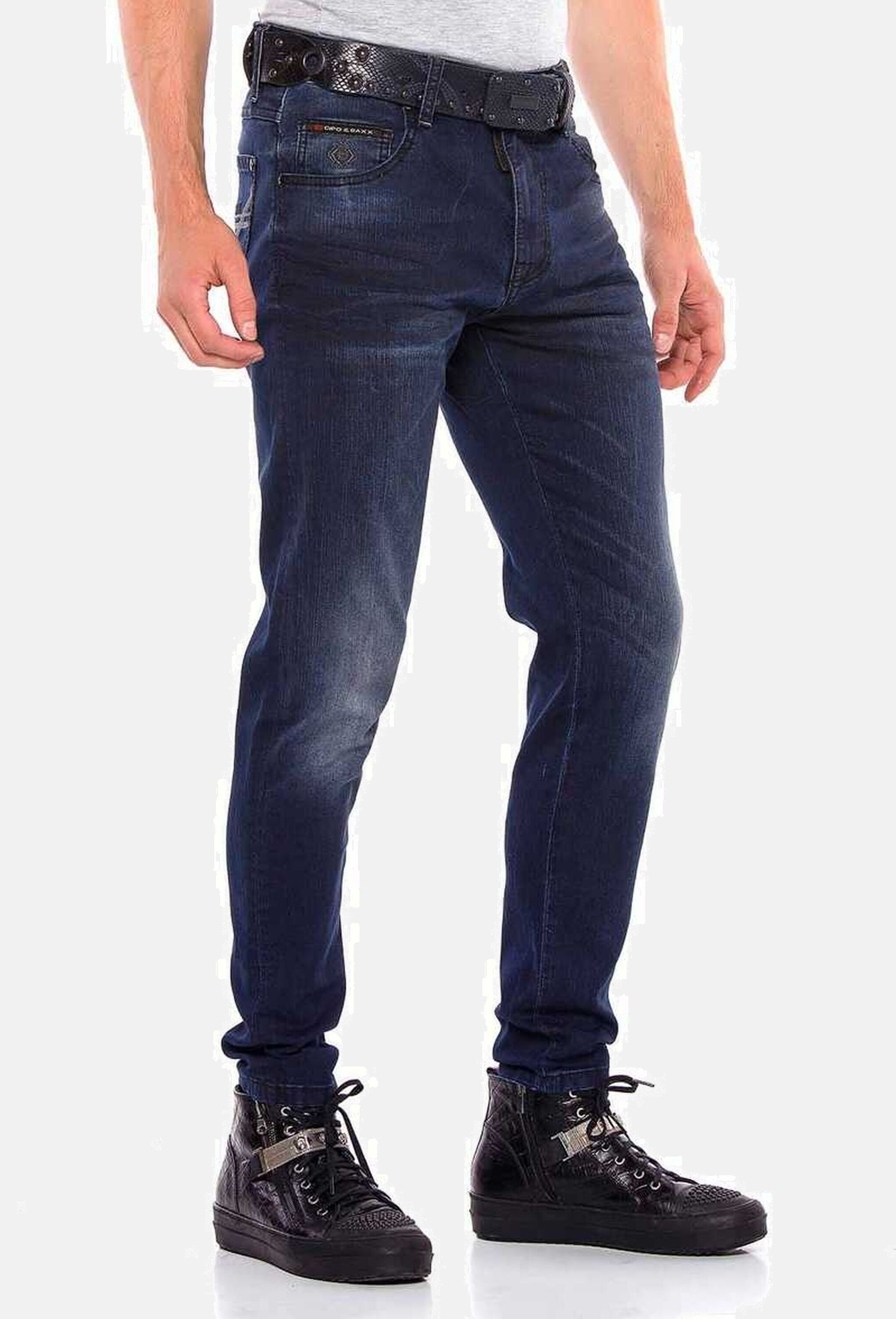Cipo & Baxx Slim-fit-Jeans »Cipo & Baxx Jeans« im Slim-Fit Schnitt, CD540