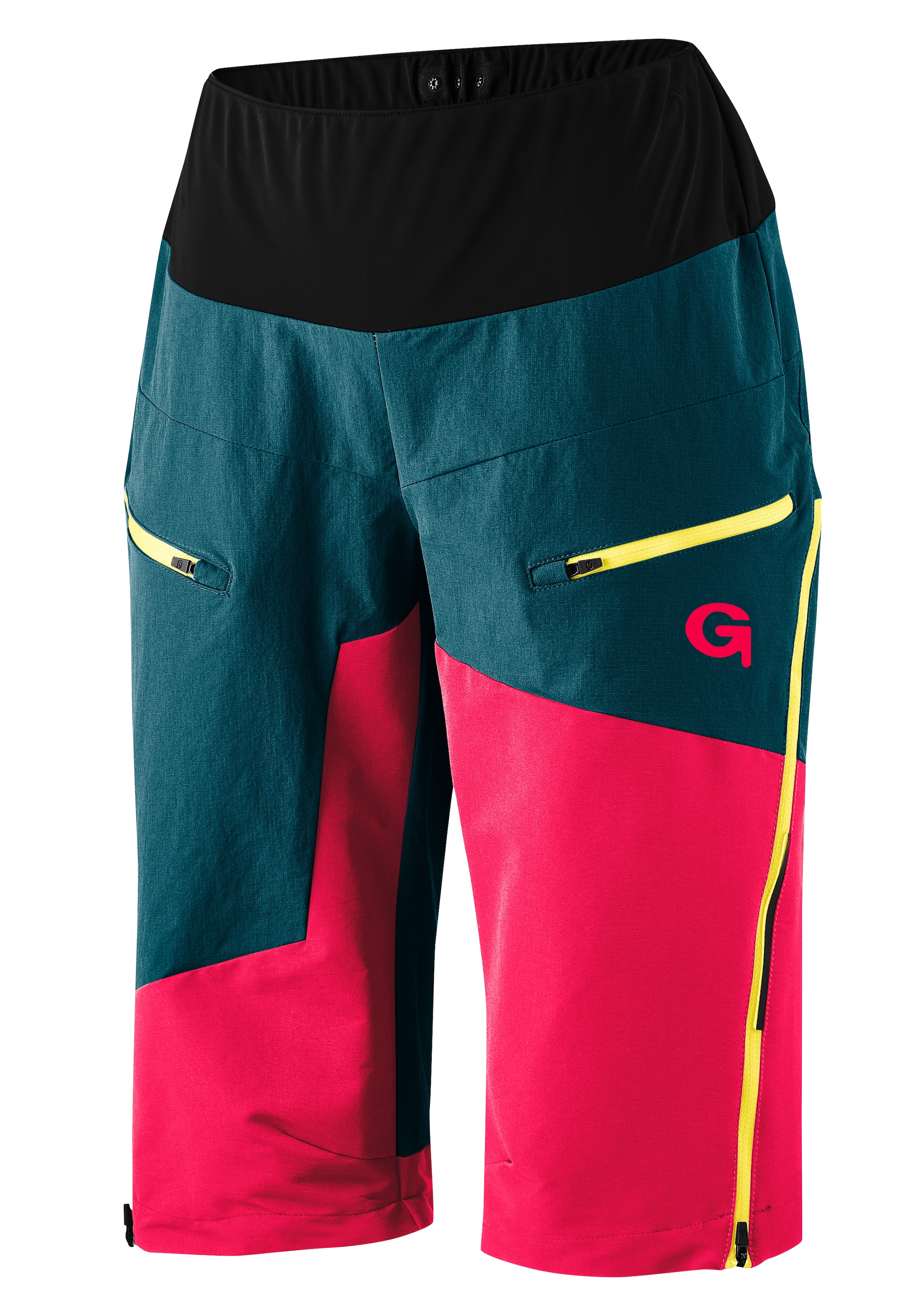 Gonso Radhose »LOMASO«, Herren Bike-Shorts, MTB Fahrradhose mit Sitzpolster, Bund flexibel