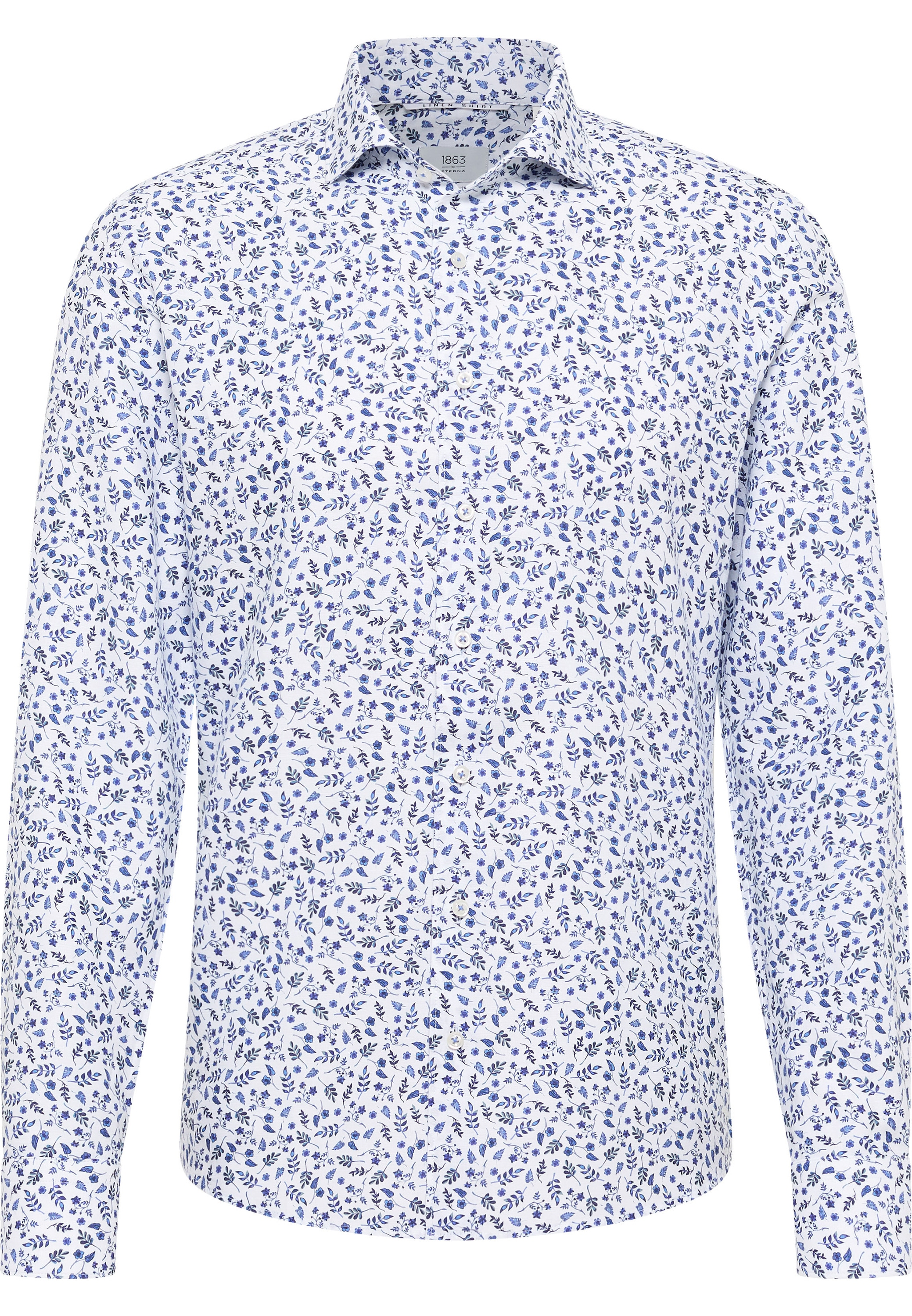 Eterna Langarmhemd »SLIM FIT« EASY IRON (bügelleicht)