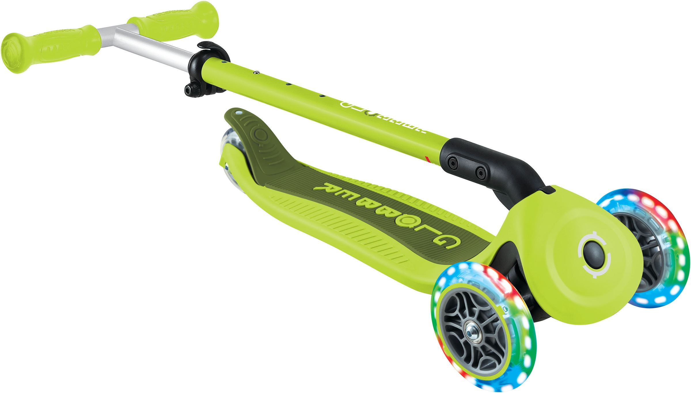Globber Tretroller »GO-UP ACTIVE LIGHTS mit Leuchtrollen« Dreirad, Laufrad und Scooter