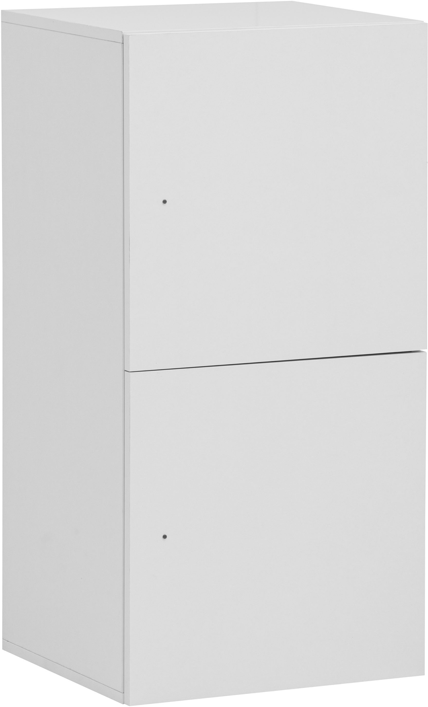Schildmeyer Garderoben-Set »Locked Spind Schrank Set mit 4 Spinden«, (4 St.), 2x Spind mit 1 Tür, 2 x Spind mit 2 Türen, Made in Germany