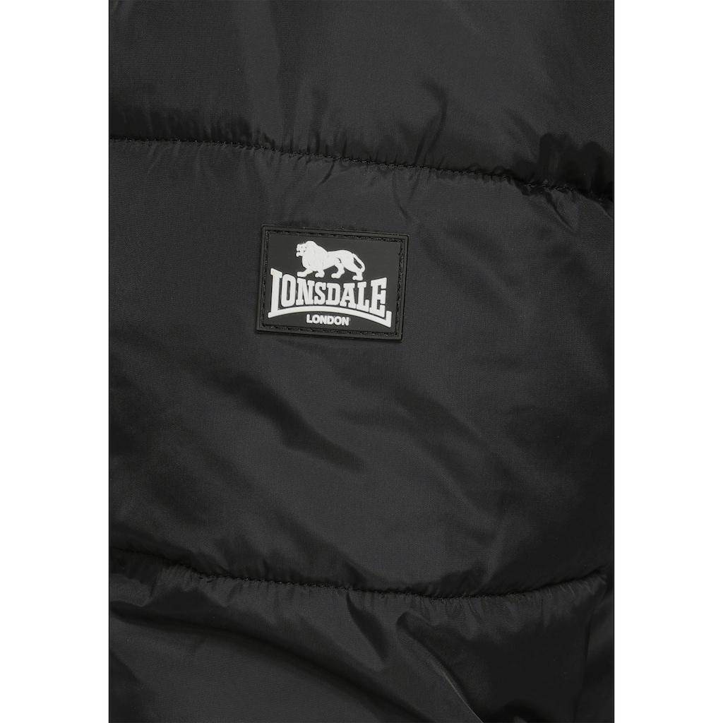 Lonsdale Steppjacke »GRAMPOUND«, mit Kapuze