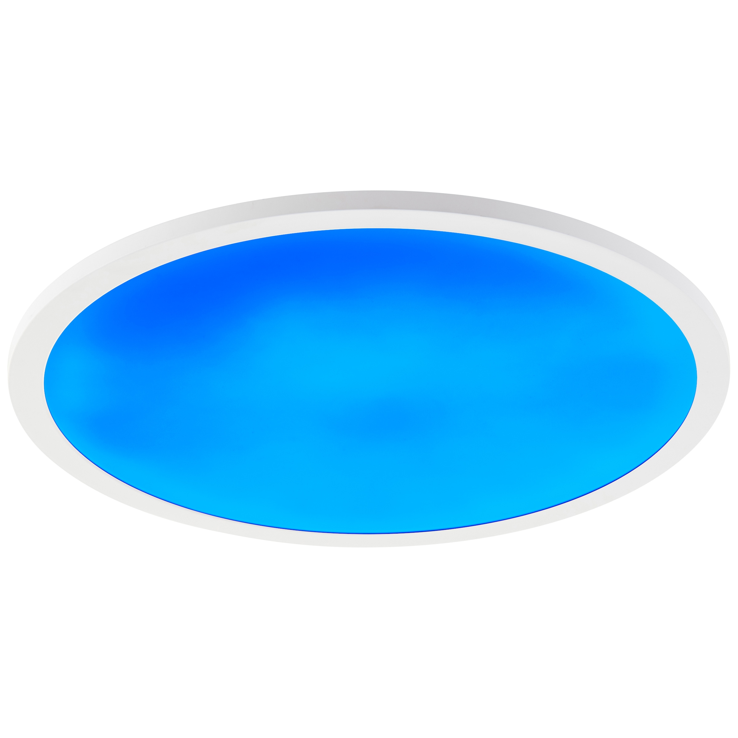 Brilliant LED Deckenleuchte »Briston«, Ø 42 cm, 1900 lm, 3000-6500 K, IC-RGB, dimmbar, Aluminium, weiß