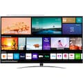 LG LED-Fernseher »55QNED829QB«, 139 cm/55 Zoll, 4K Ultra HD, Smart-TV, bis zu 120Hz-α7 Gen5 4K AI-Prozessor-HDMI 2.1-Sprachassistenten-Quantum Dot NanoCell+ Display