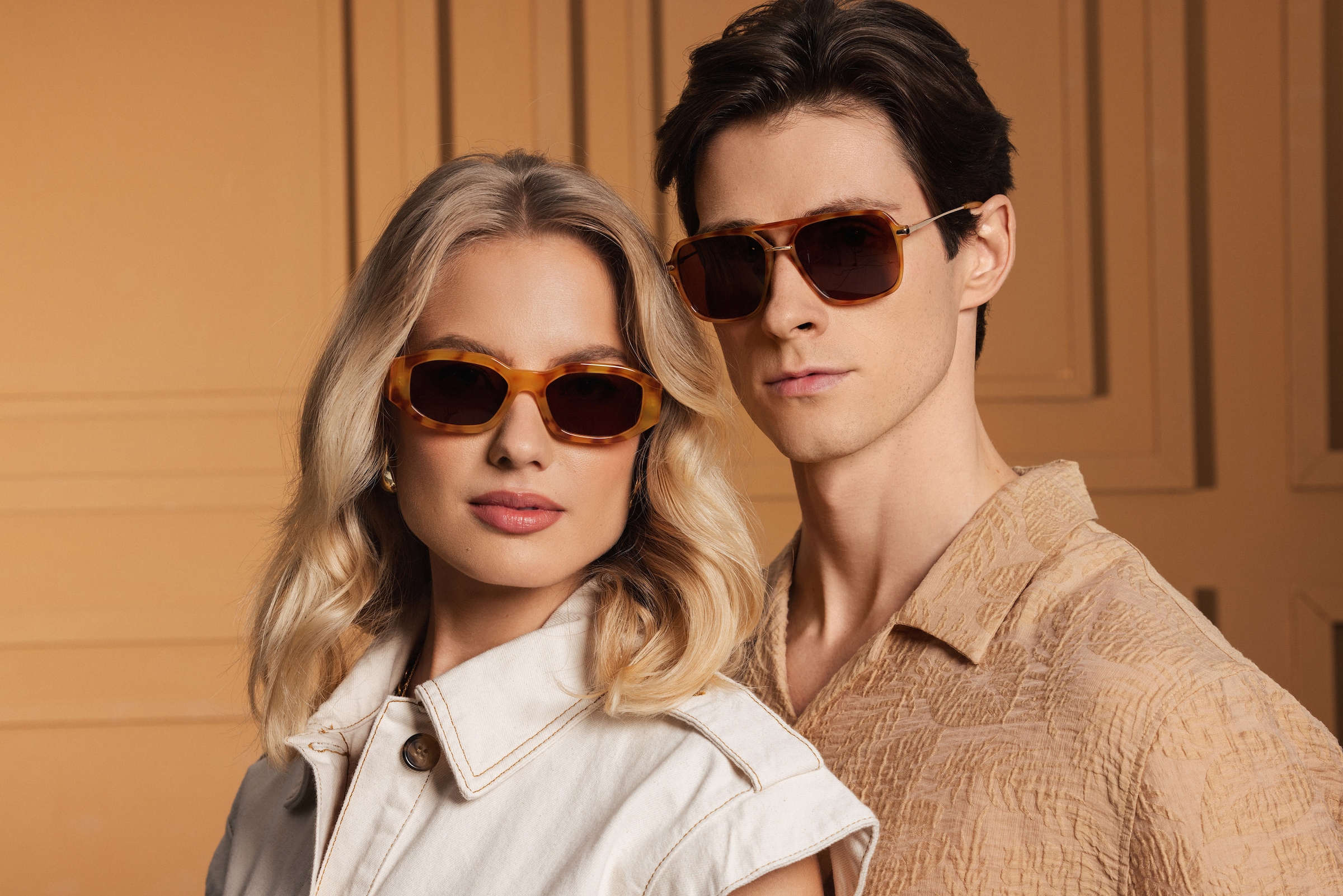 MARC LAUDER Sonnenbrille »MA03-02« 3: dunkles Glas, starke Sonneneinstrahlung