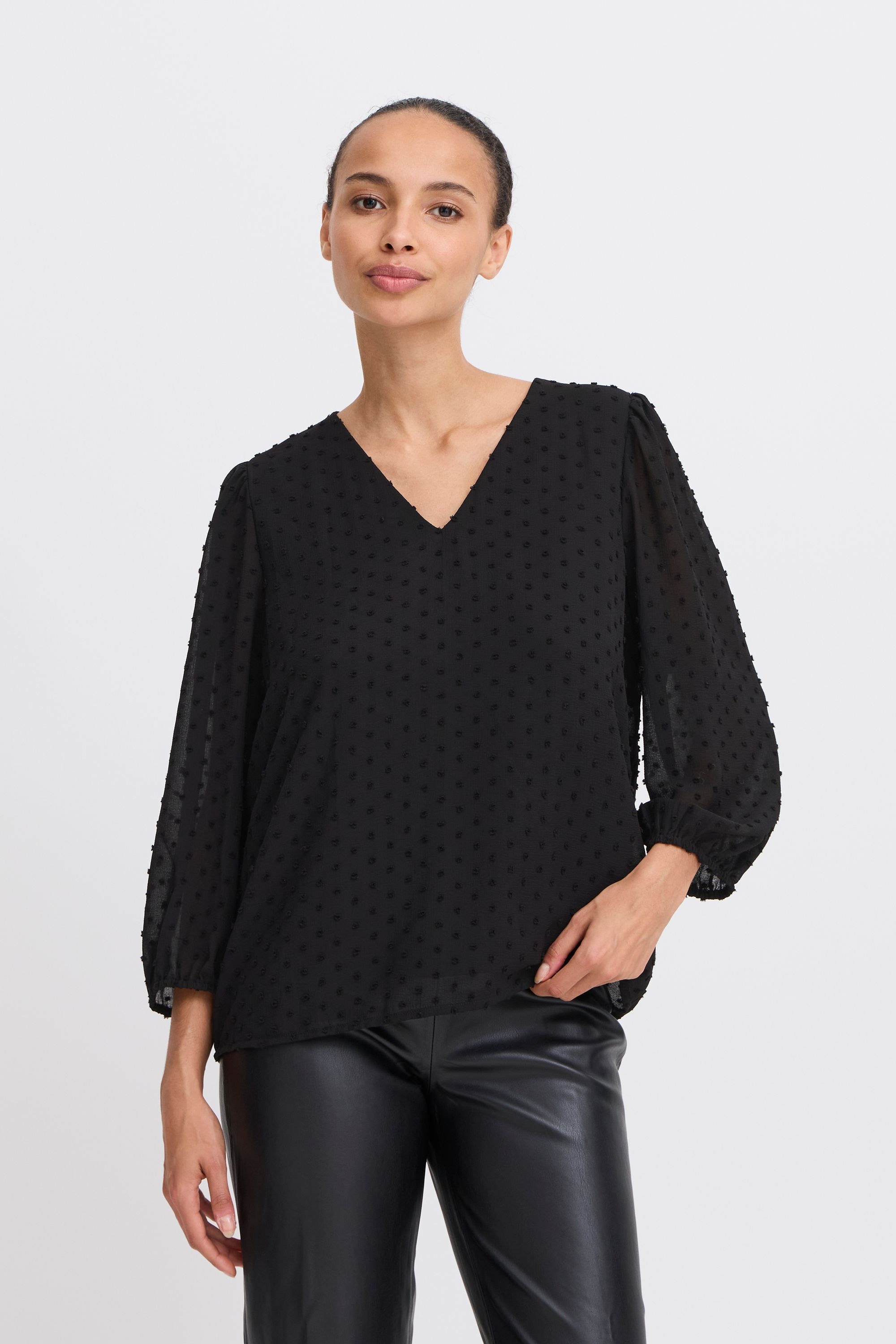 b.young Kurzarmbluse »Kurzarmbluse BYIZETTE BLOUSE -«