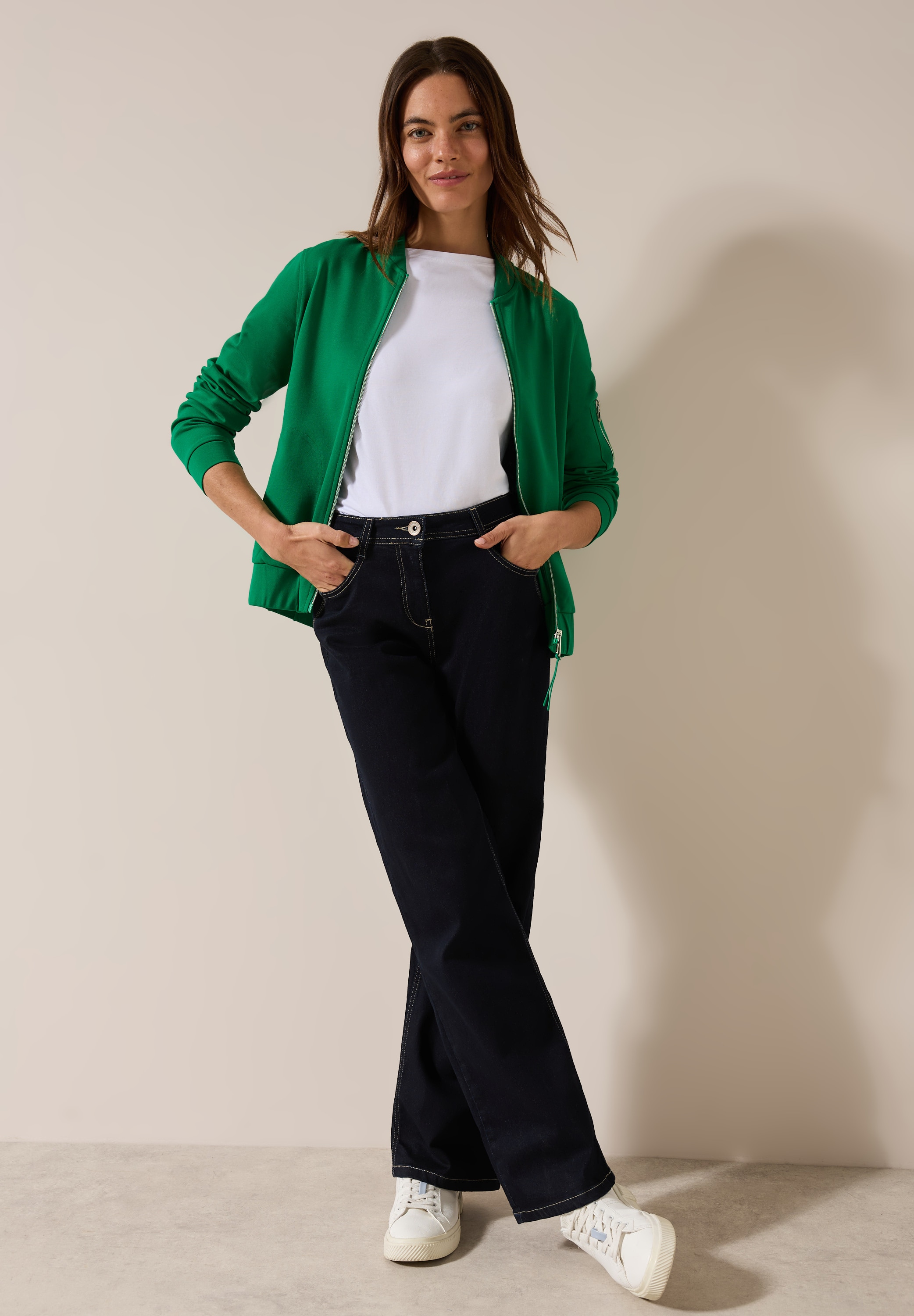 Cecil Blouson, mit Zipper Detail