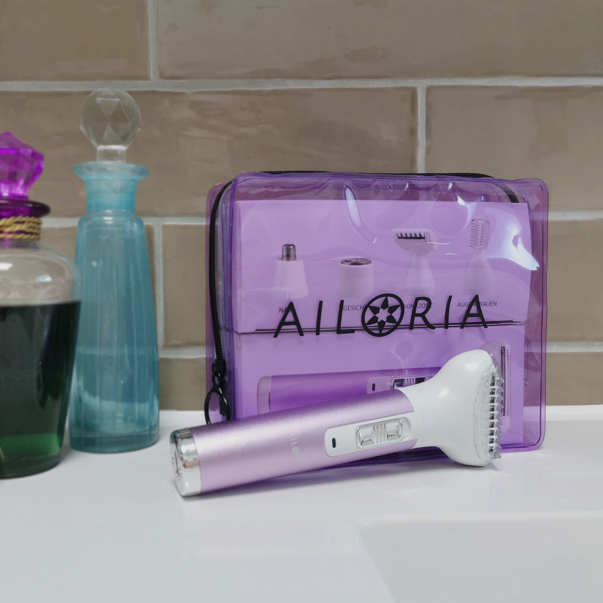 AILORIA Elektrorasierer »Rasierer mit verschiedenen Aufsätzen USB EVAPORE SET«
