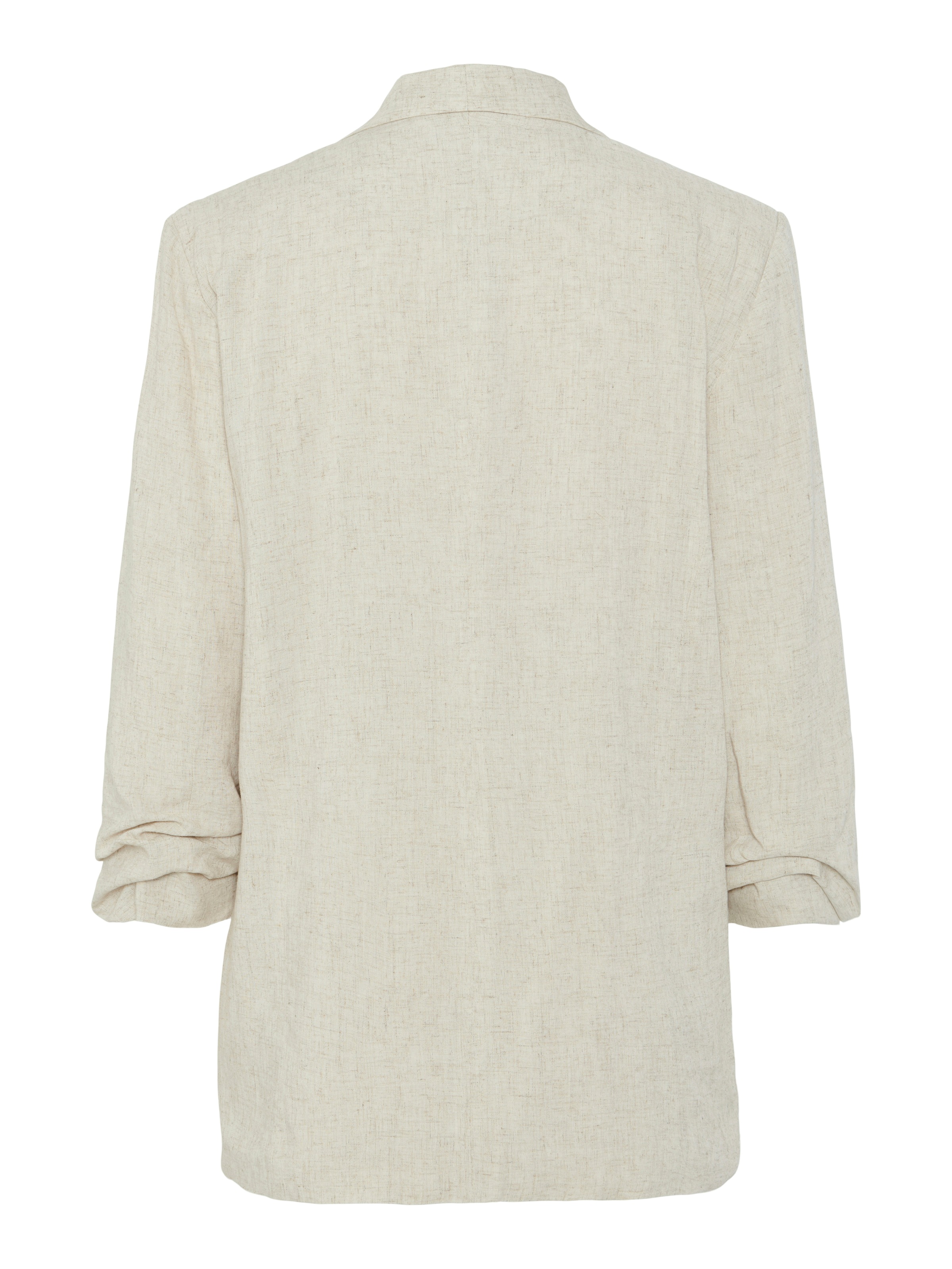 pieces Longblazer »PCPIA BOSELLA BLAZER WVN NOOS«, mit Leinen
