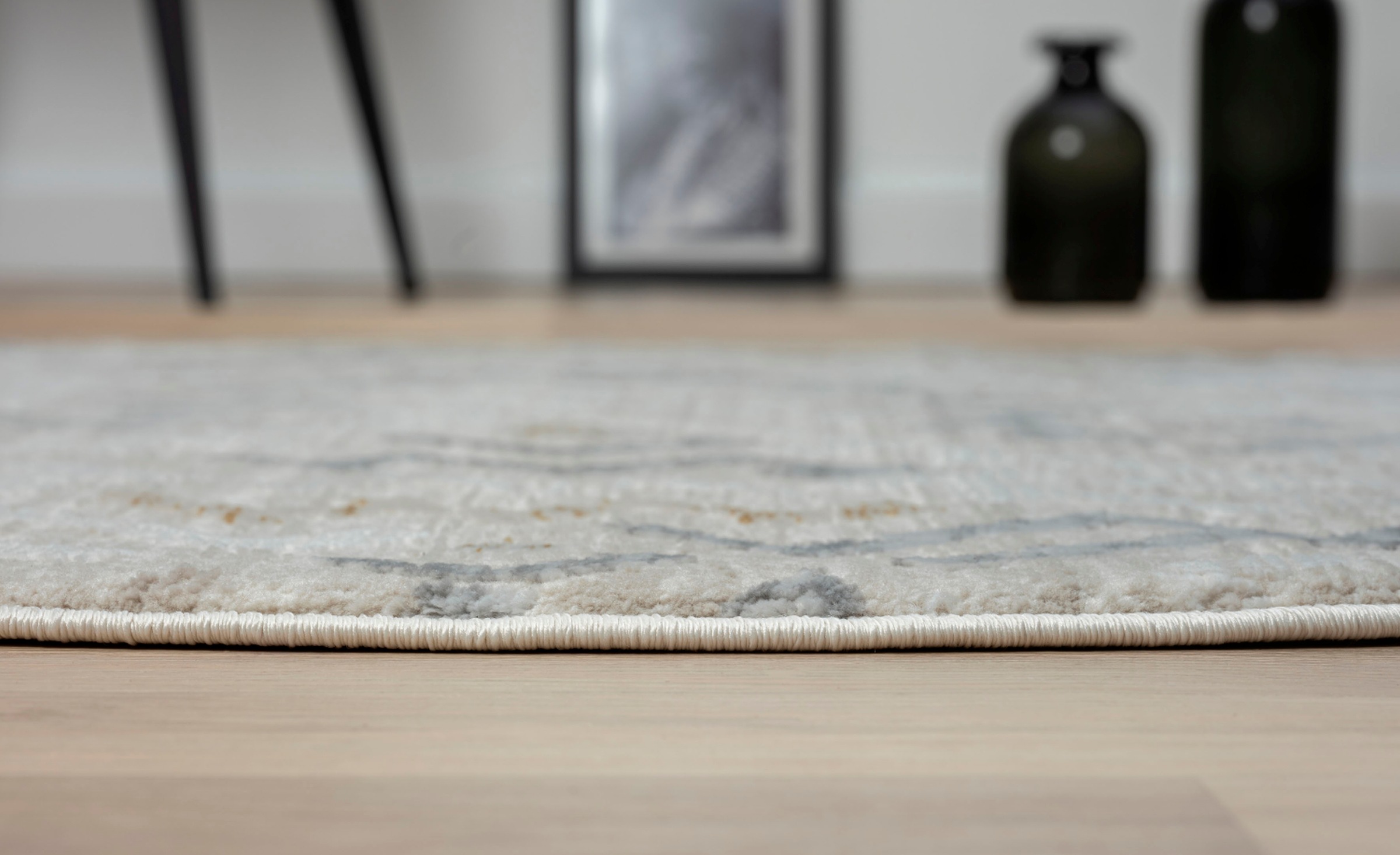 Myflair Möbel & Accessoires Teppich »My Taste«, rund, 10 mm Höhe, Kurzflor, Retro-Design, besonders weich durch Microfaser