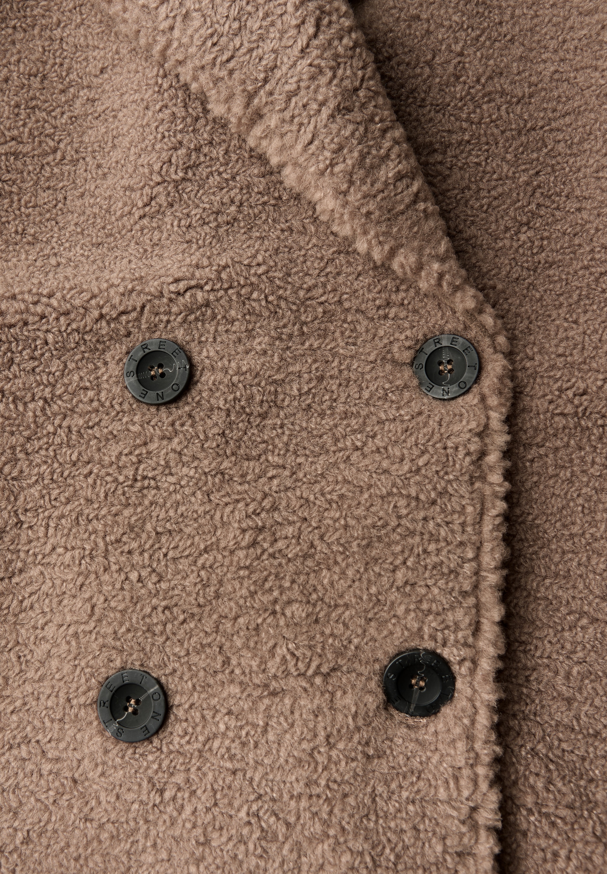 STREET ONE Caban mit Reverskragen und Knöpfen