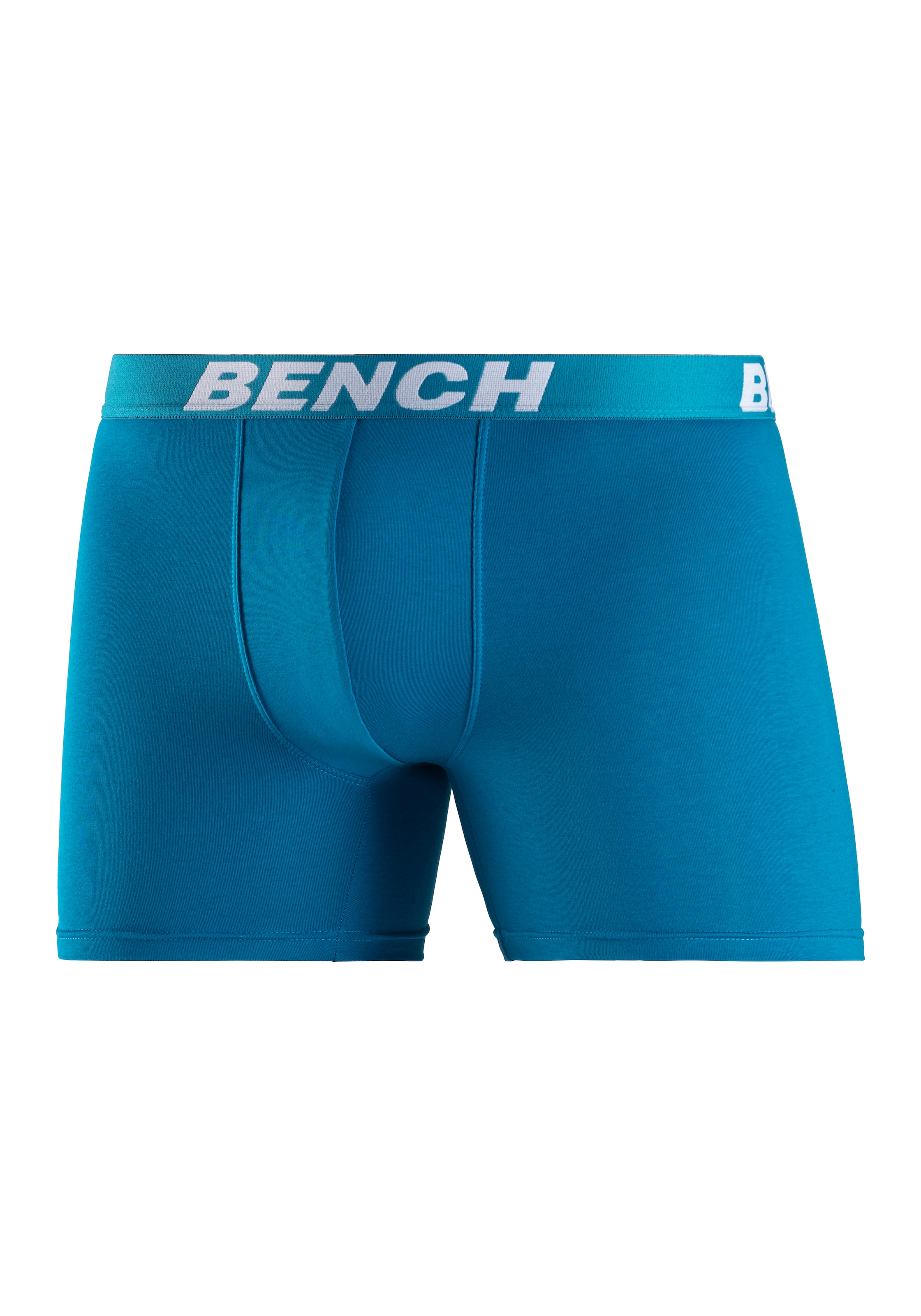 Bench. Boxer »Boxershorts für Herren«, (Packung, 4 St.), Unterhose mit längerer Beinform aus Baumwollmischung