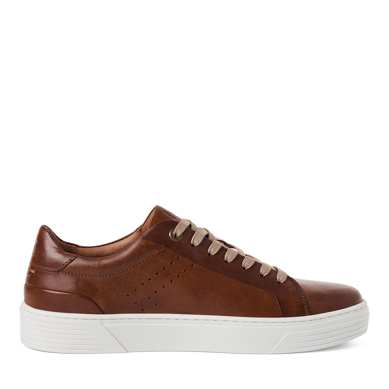 MARCO TOZZI Sneaker  Schnürschuh, Halbschuh, Freizeitschuh mit seitlichem Lochmuster